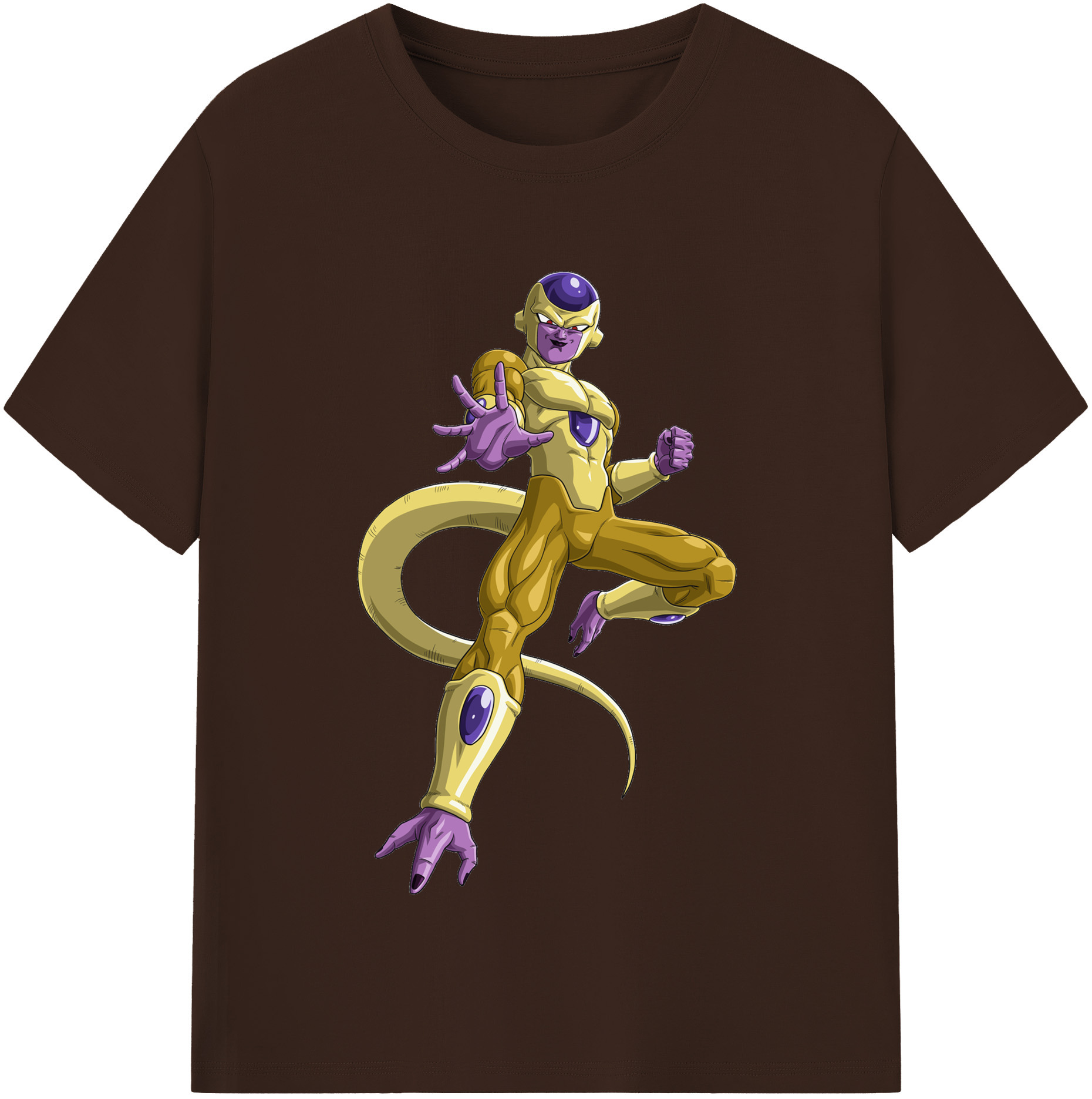 （画像用） ドラゴンボール フリーザ DRAGON BALL Frieza 綿100％半袖Tシャツ（フロントプリント）