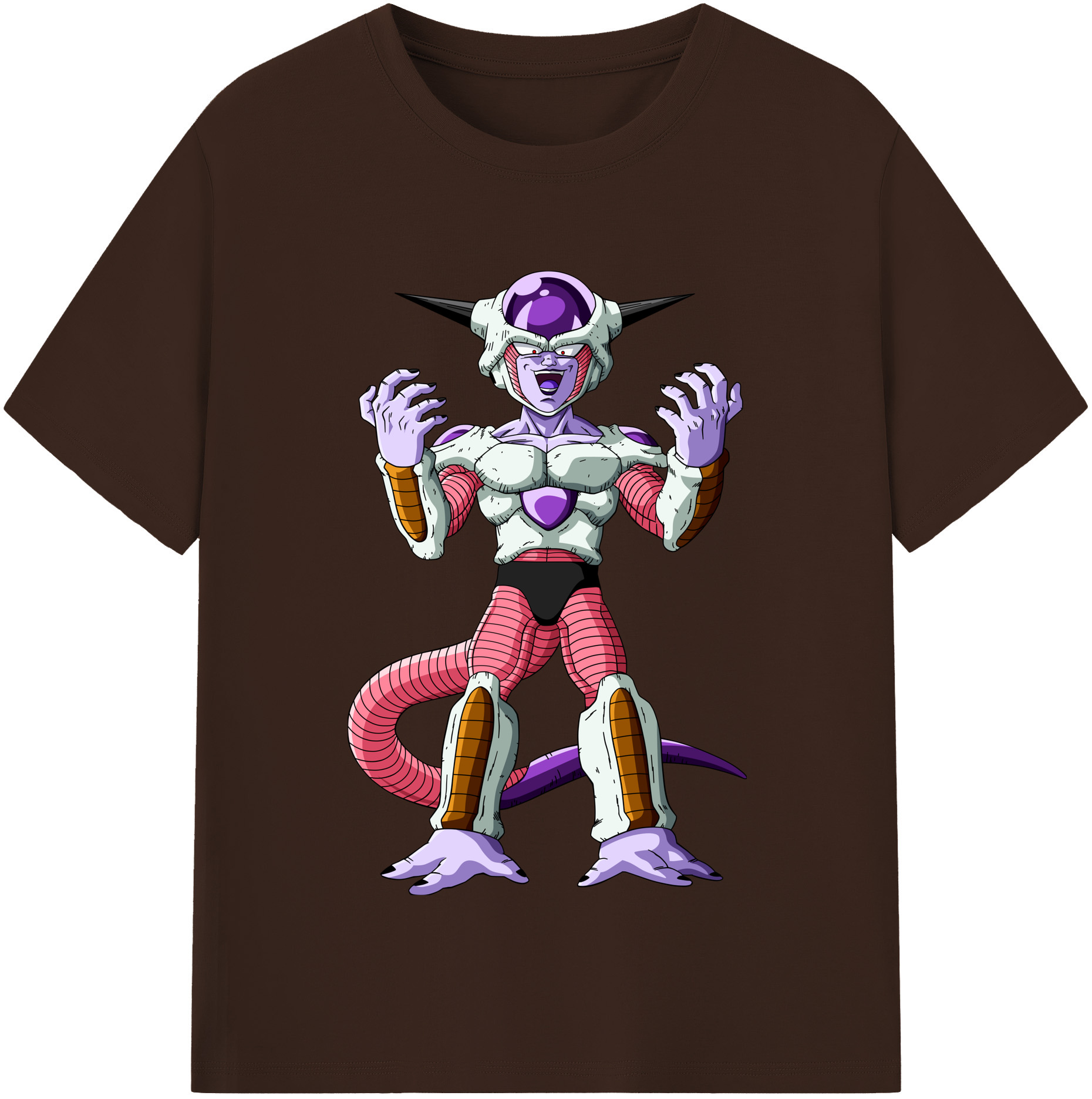 （画像用） ドラゴンボール フリーザ DRAGON BALL Frieza 綿100％半袖Tシャツ（フロントプリント）