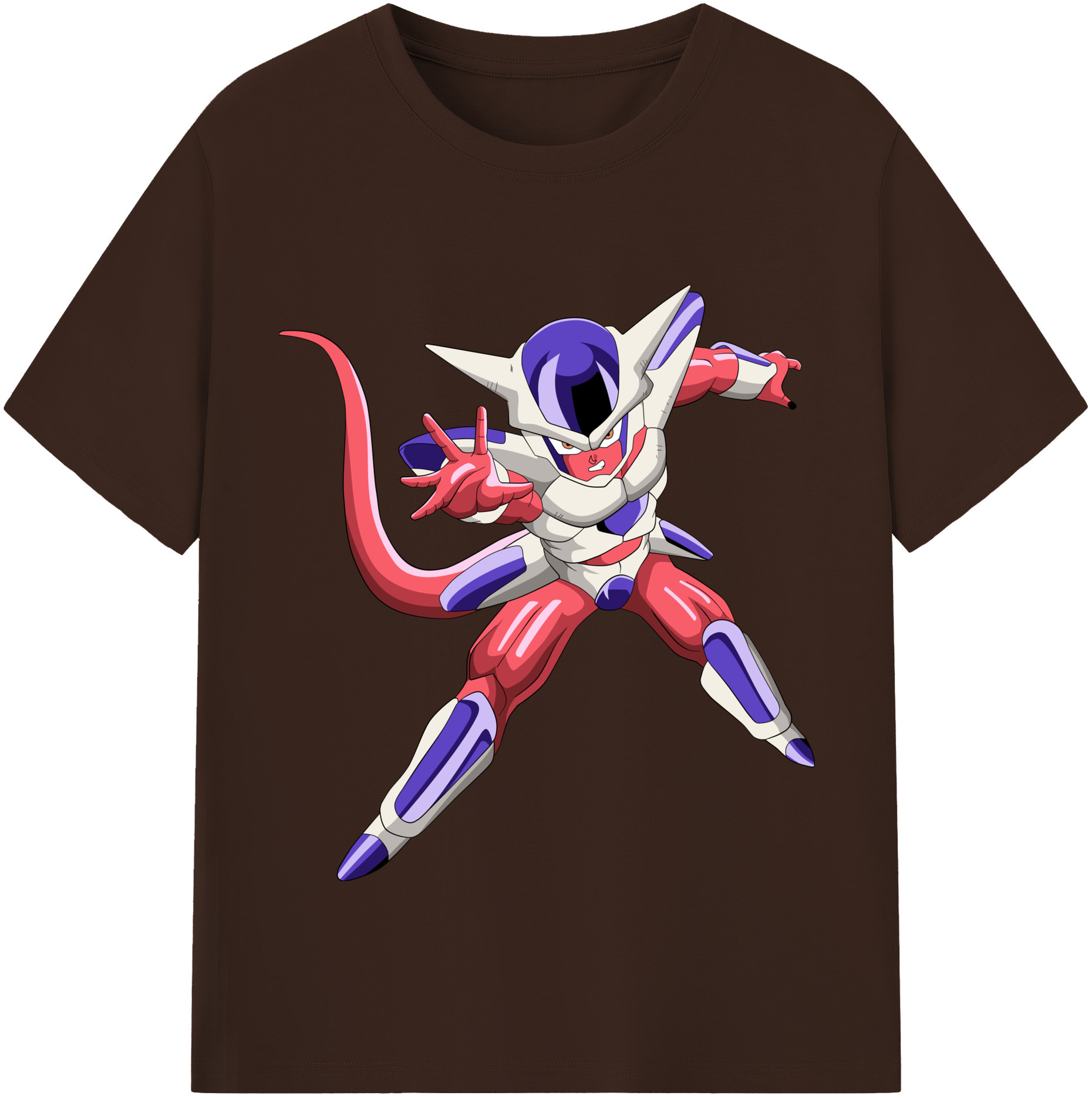 （画像用） ドラゴンボール フリーザ DRAGON BALL Frieza 綿100％半袖Tシャツ（フロントプリント）