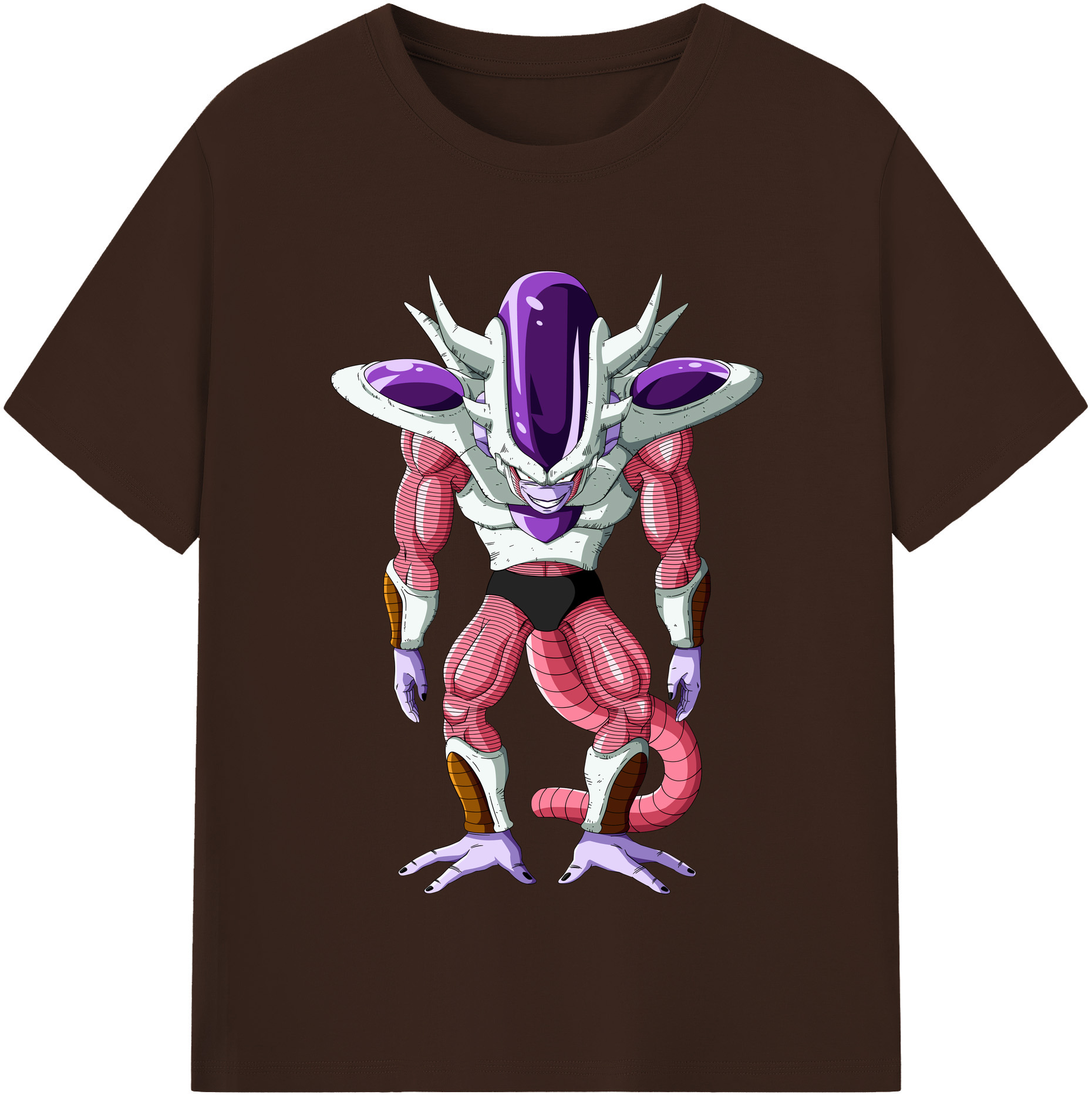 （画像用） ドラゴンボール フリーザ DRAGON BALL Frieza 綿100％半袖Tシャツ（フロントプリント）