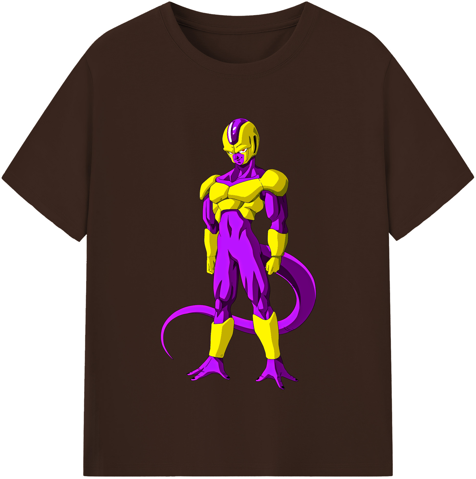 （画像用） ドラゴンボール フリーザ DRAGON BALL Frieza 綿100％半袖Tシャツ（フロントプリント）