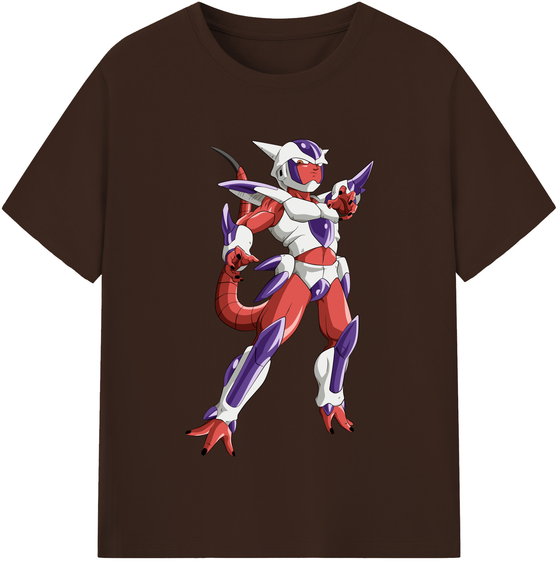 （画像用） ドラゴンボール フリーザ DRAGON BALL Frieza 綿100％半袖Tシャツ（フロントプリント）