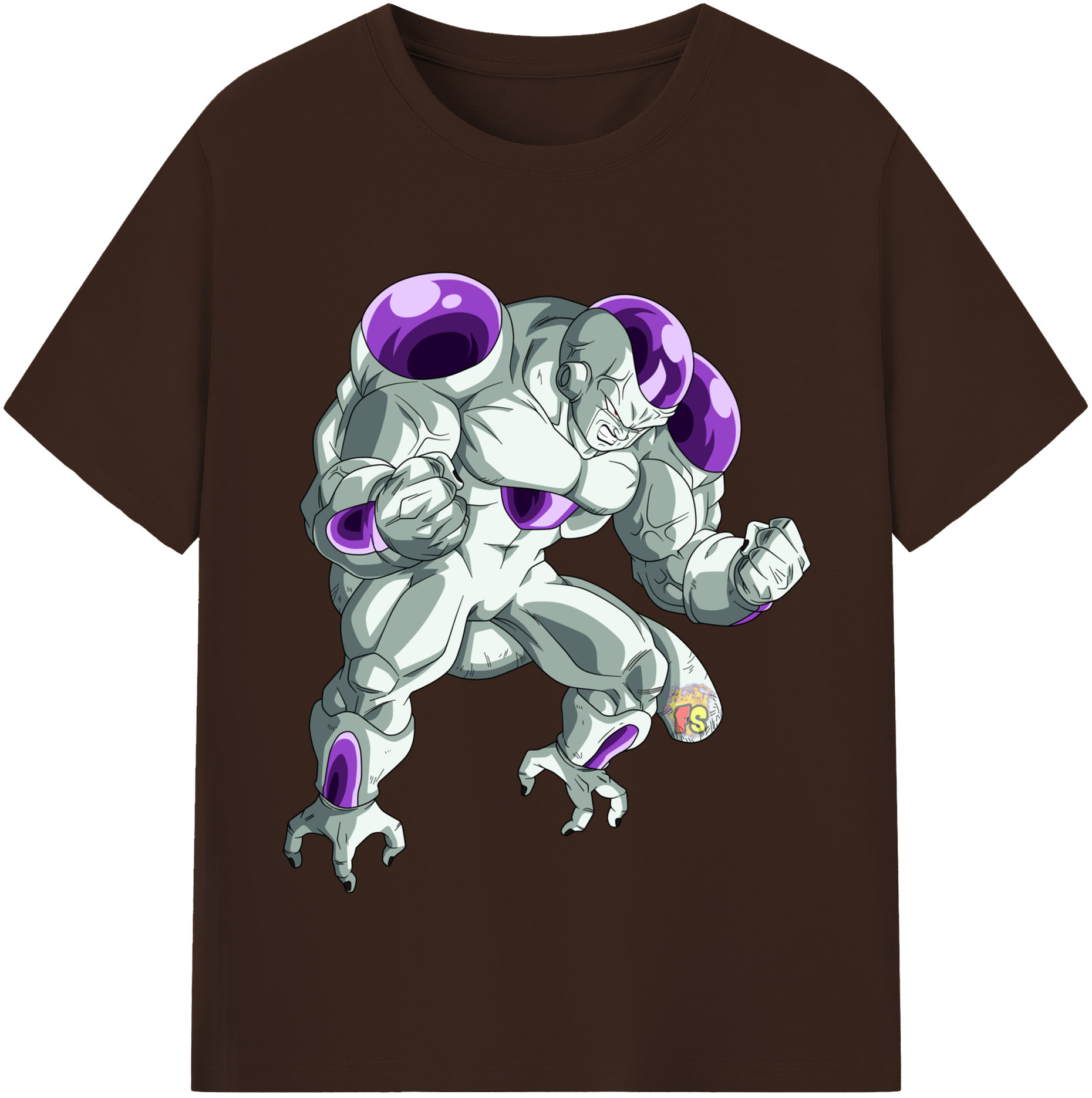（画像用） ドラゴンボール フリーザ DRAGON BALL Frieza 綿100％半袖Tシャツ（フロントプリント）