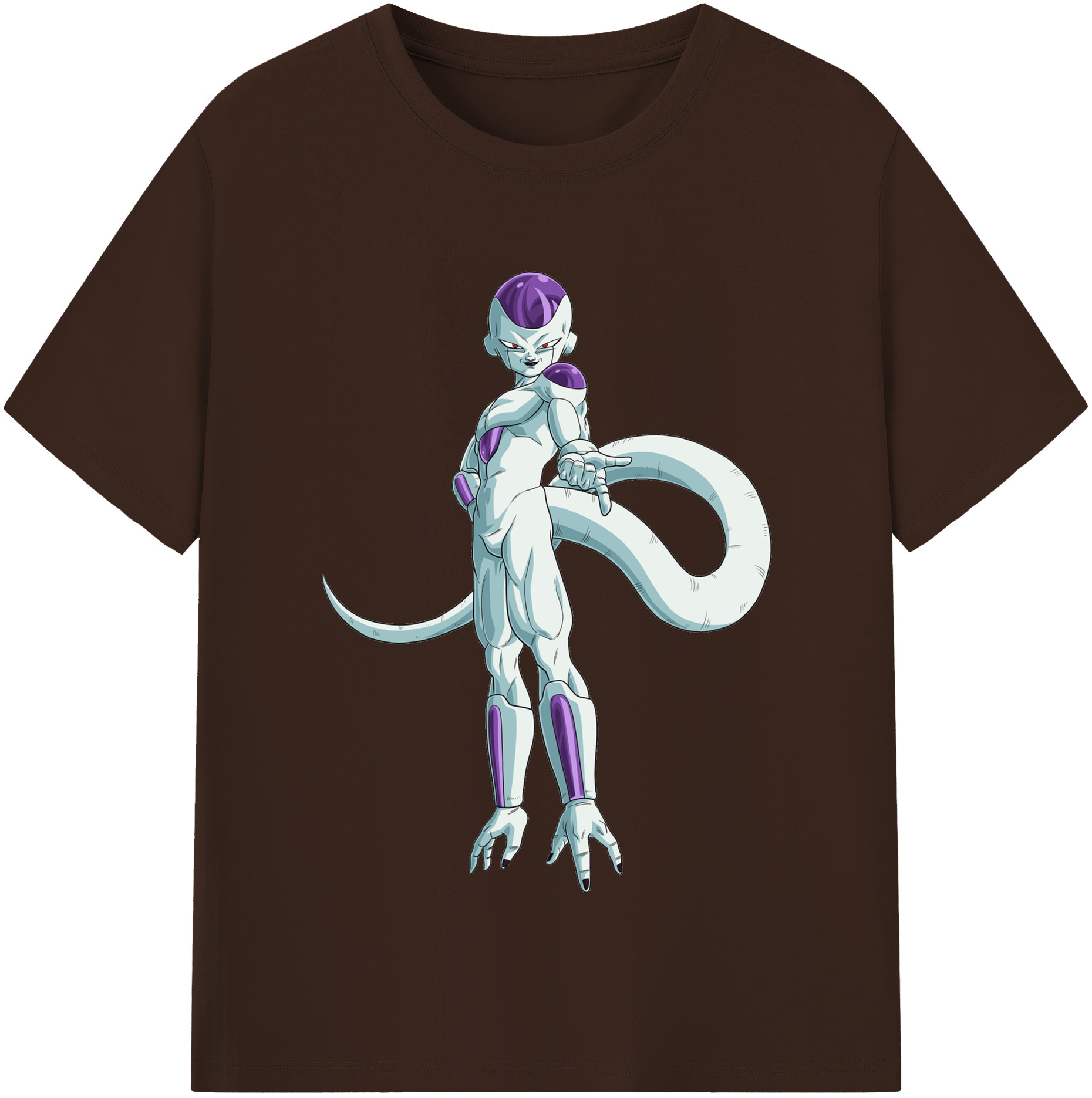 （画像用） ドラゴンボール フリーザ DRAGON BALL Frieza 綿100％半袖Tシャツ（フロントプリント）