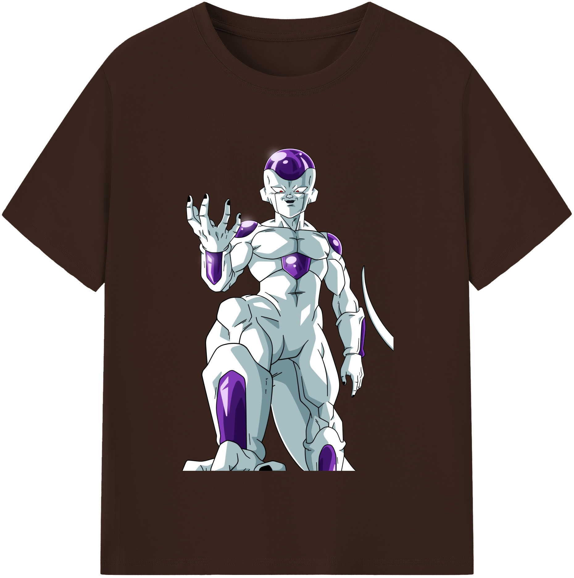 （画像用） ドラゴンボール フリーザ DRAGON BALL Frieza 綿100％半袖Tシャツ（フロントプリント）