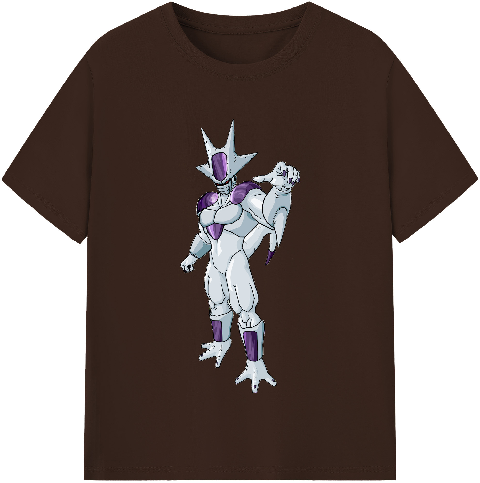 （画像用） ドラゴンボール クウラ DRAGON BALL Cooler Coora 綿100％半袖Tシャツ（フロントプリント）
