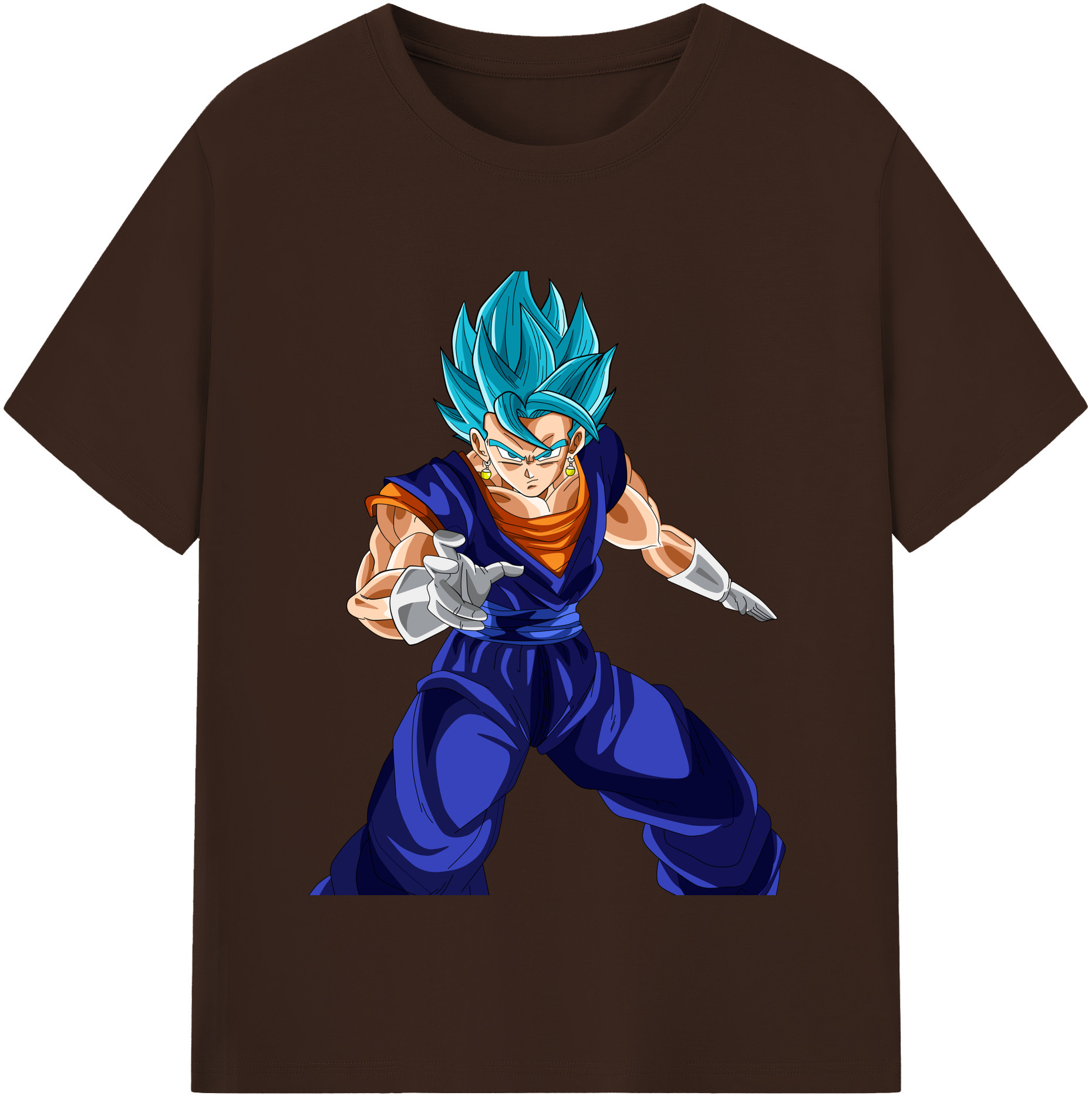 （画像用） ドラゴンボール ベジット DRAGON BALL Vegetto 綿100％半袖Tシャツ（フロントプリント）