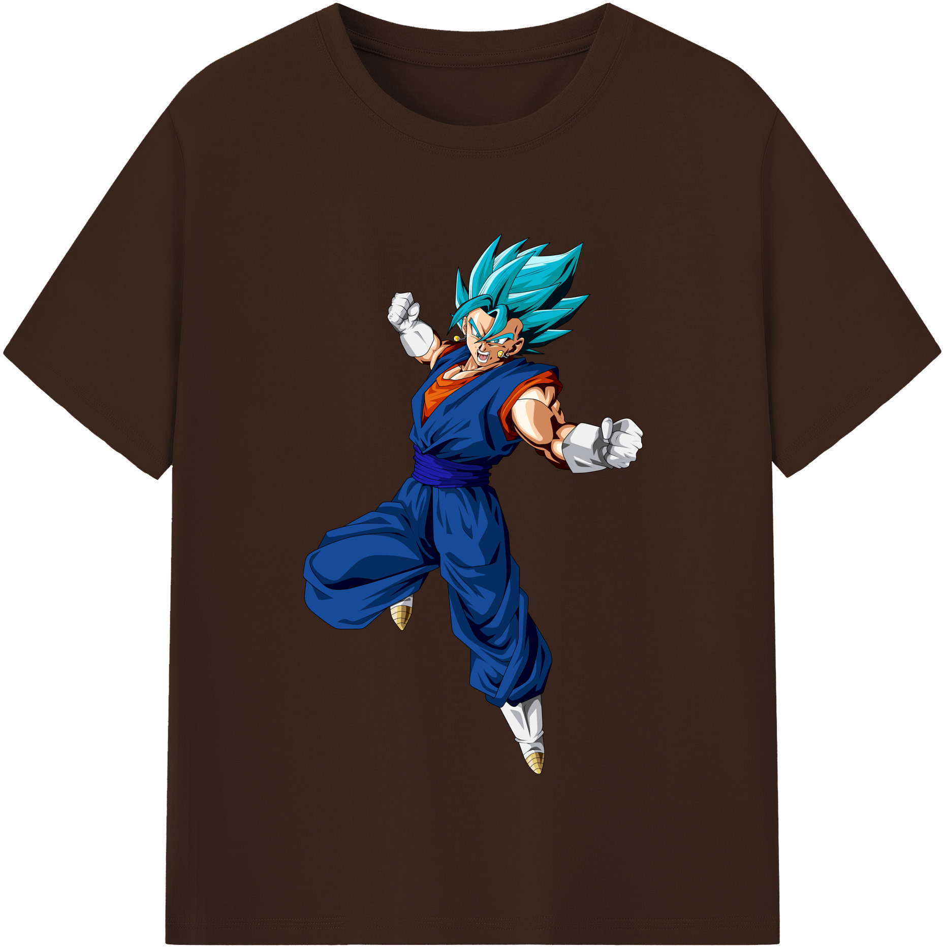 （画像用） ドラゴンボール ベジット DRAGON BALL Vegetto 綿100％半袖Tシャツ（フロントプリント）