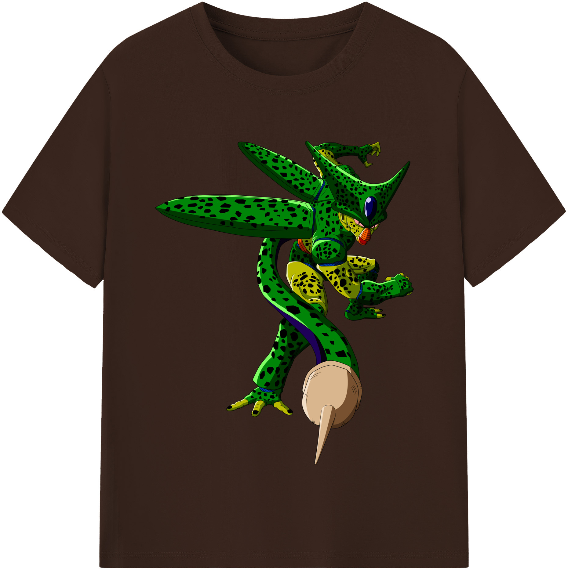 （画像用） ドラゴンボール セル DRAGON BALL Cell 綿100％半袖Tシャツ（フロントプリント）