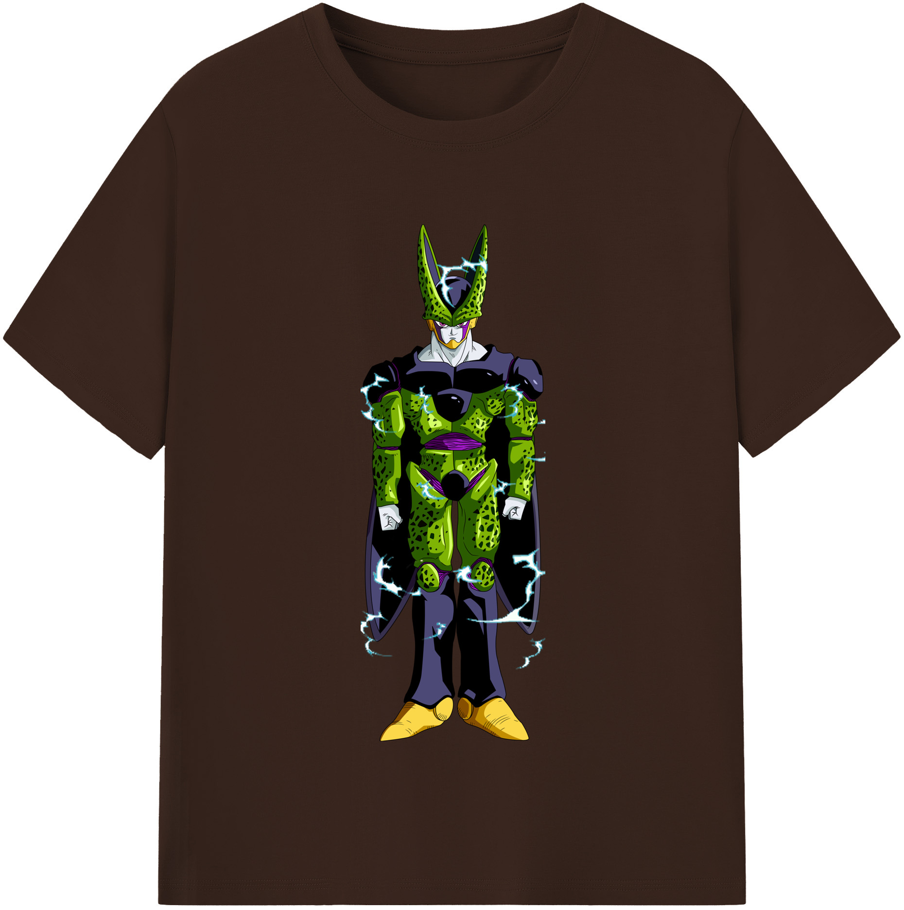 （画像用） ドラゴンボール セル DRAGON BALL Cell 綿100％半袖Tシャツ（フロントプリント）