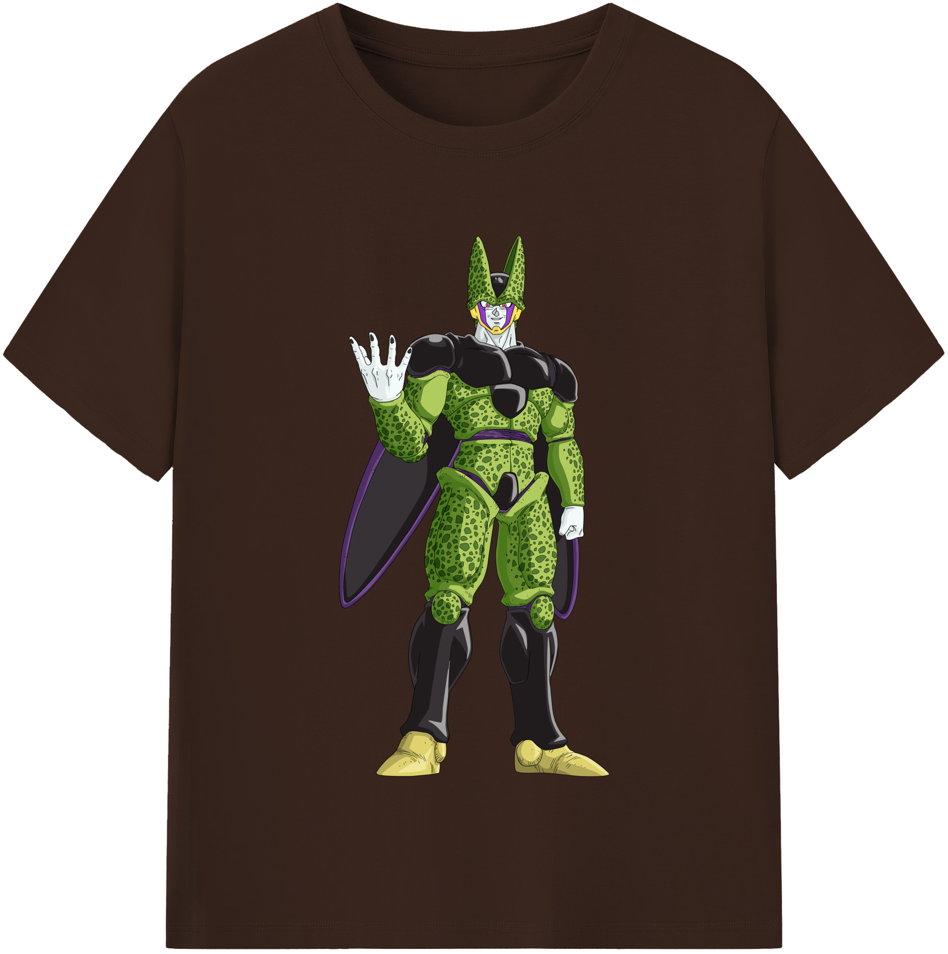 （画像用） ドラゴンボール セル DRAGON BALL Cell 綿100％半袖Tシャツ（フロントプリント）