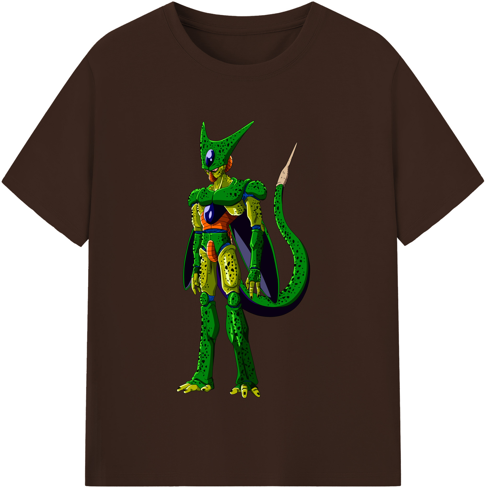 （画像用） ドラゴンボール セル DRAGON BALL Cell 綿100％半袖Tシャツ（フロントプリント）