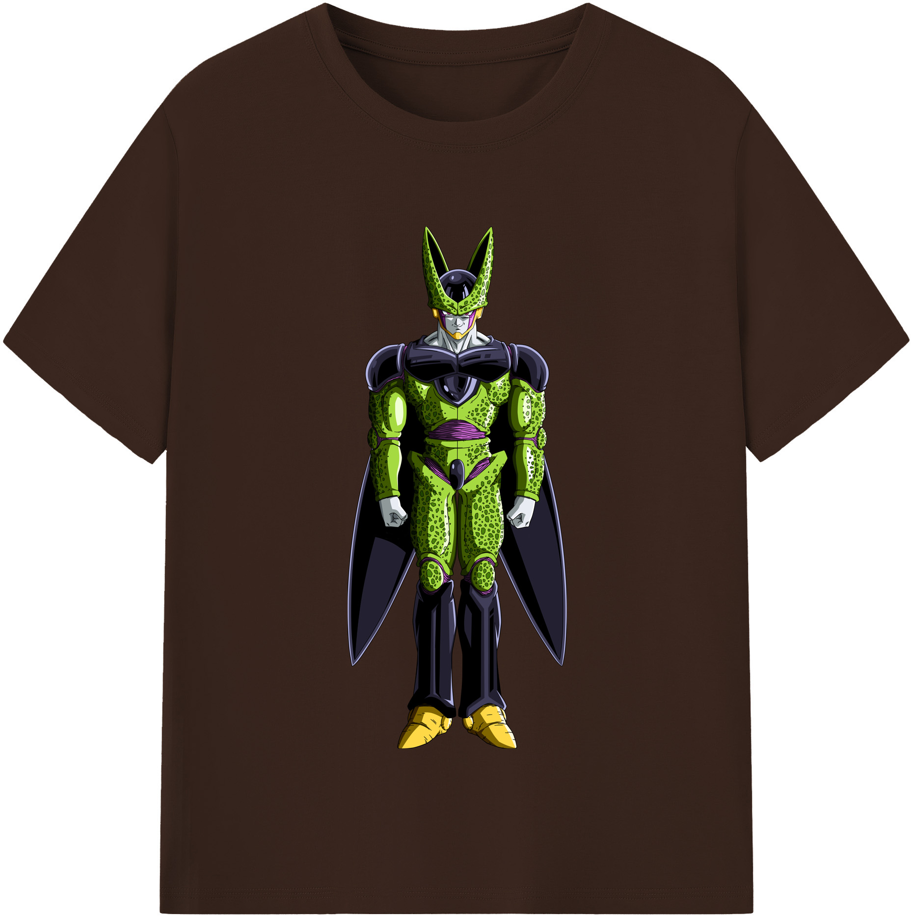 （画像用） ドラゴンボール セル DRAGON BALL Cell 綿100％半袖Tシャツ（フロントプリント）