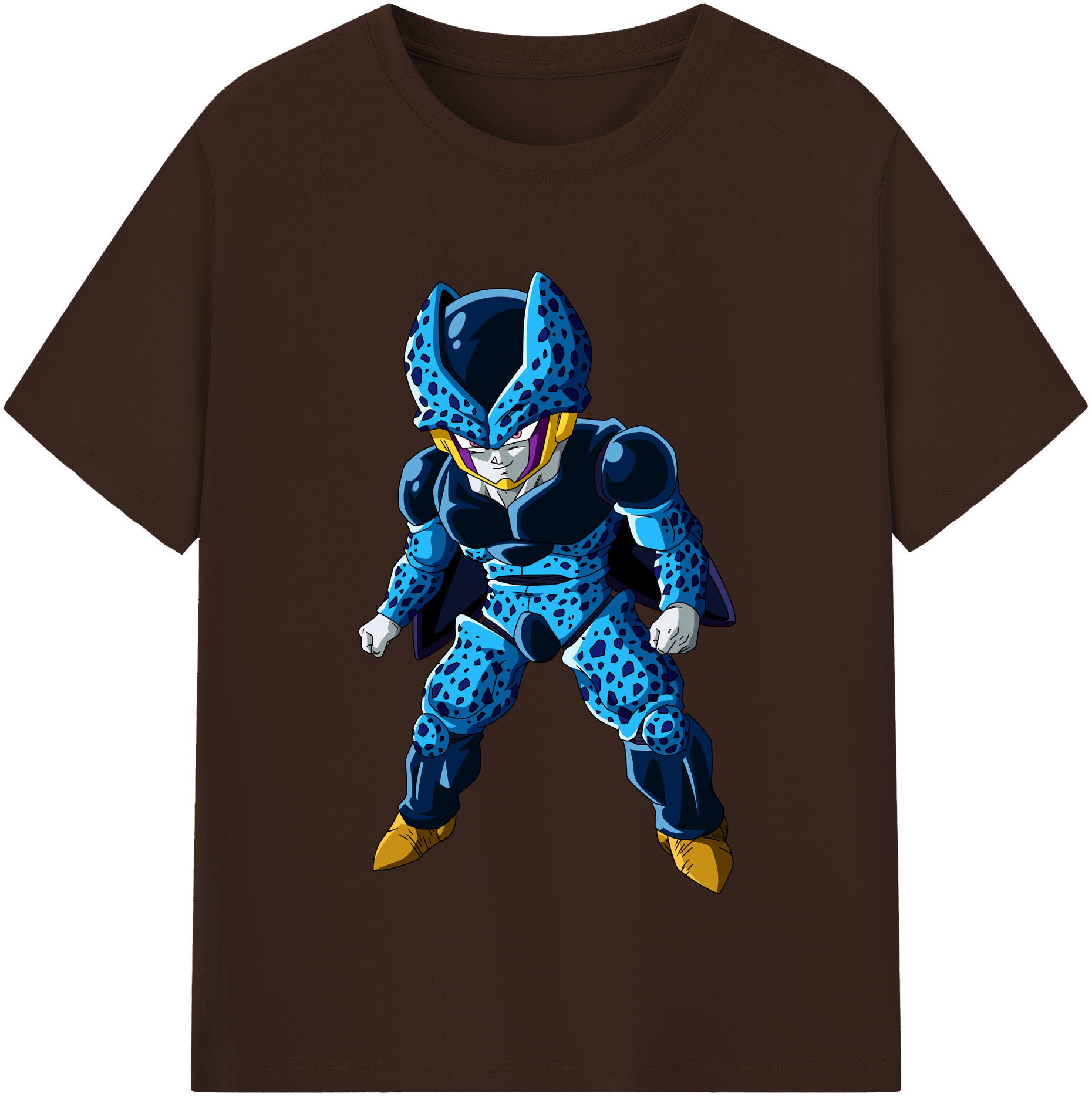 （画像用） ドラゴンボール セル DRAGON BALL Cell 綿100％半袖Tシャツ（フロントプリント）