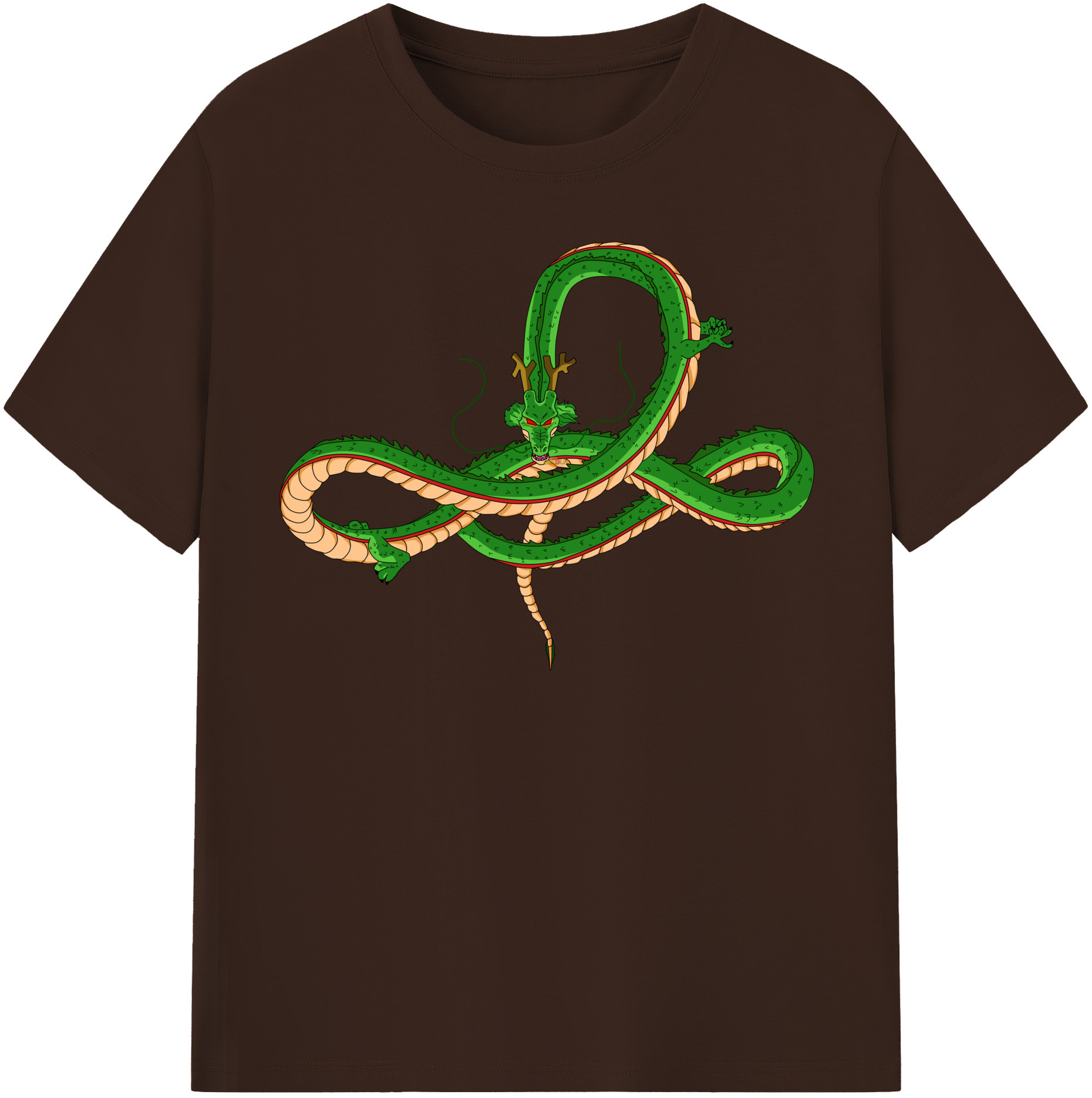 （画像用） ドラゴンボール 神龍 シェンロン DRAGON BALL Shenron 綿100％半袖Tシャツ（フロントプリント）