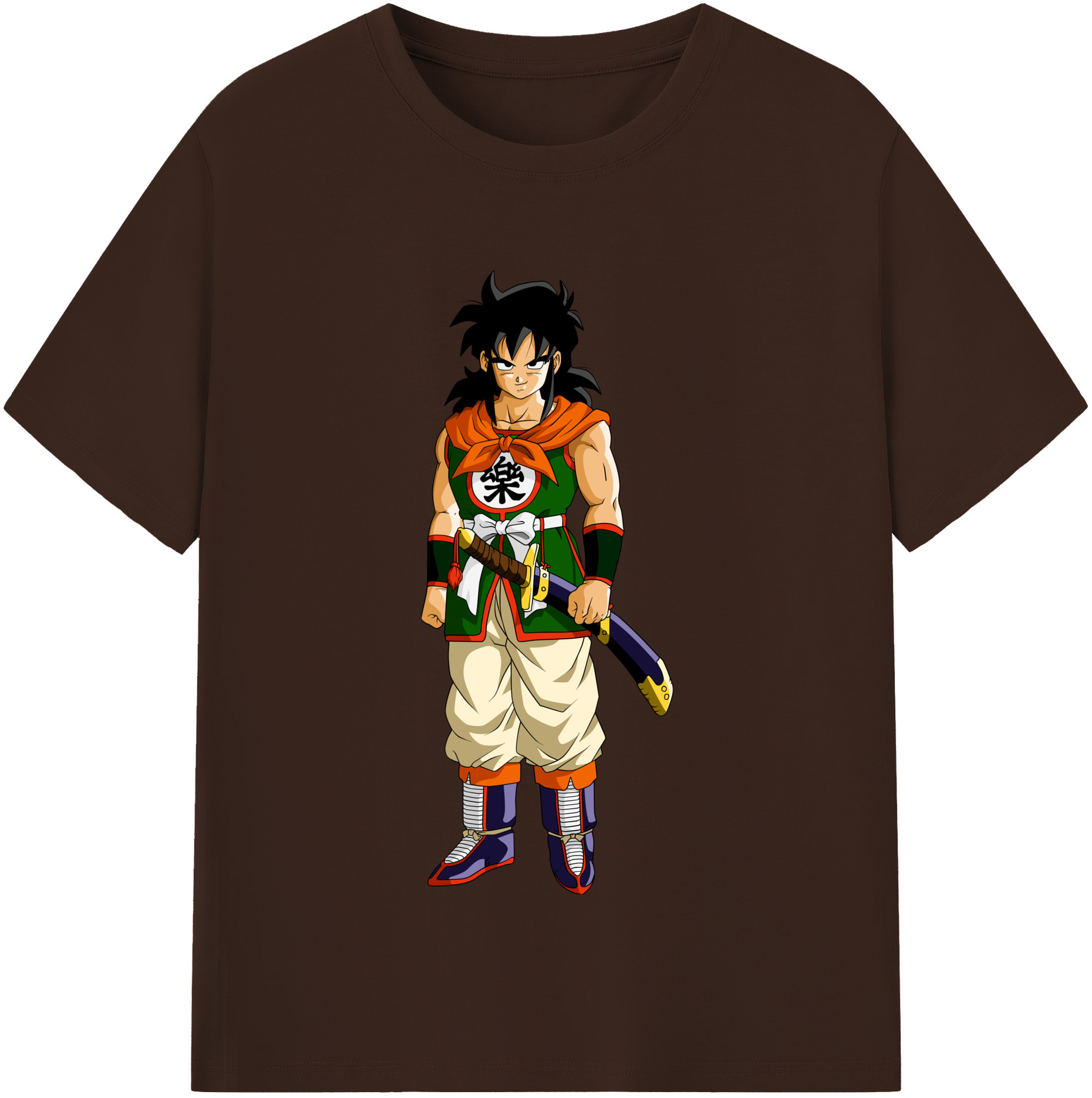 （画像用） ドラゴンボール ヤムチャ DRAGON BALL Yamcha 綿100％半袖Tシャツ（フロントプリント）