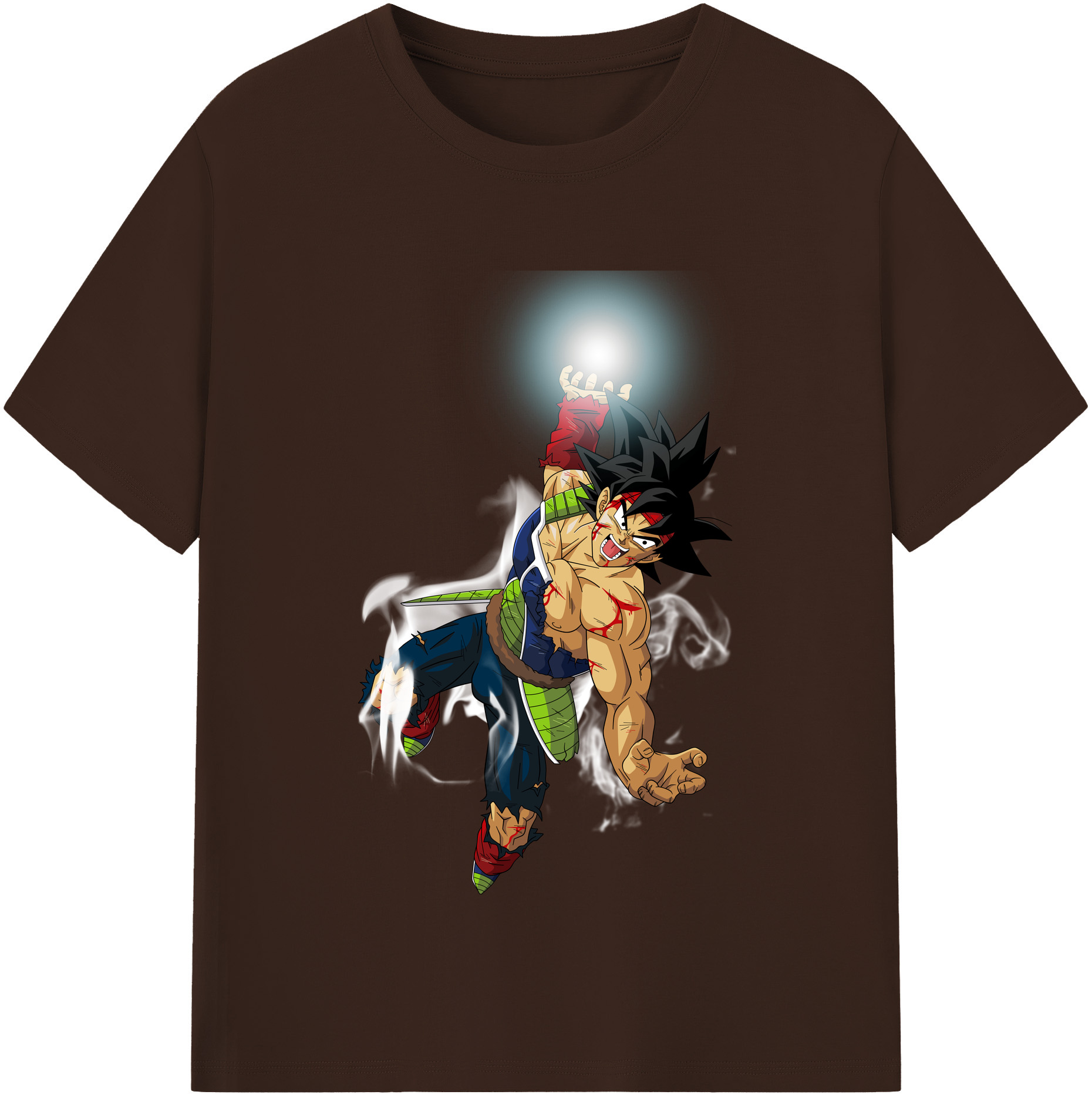 （画像用） ドラゴンボール バーダック DRAGON BALL Burdock 綿100％半袖Tシャツ（フロントプリント）