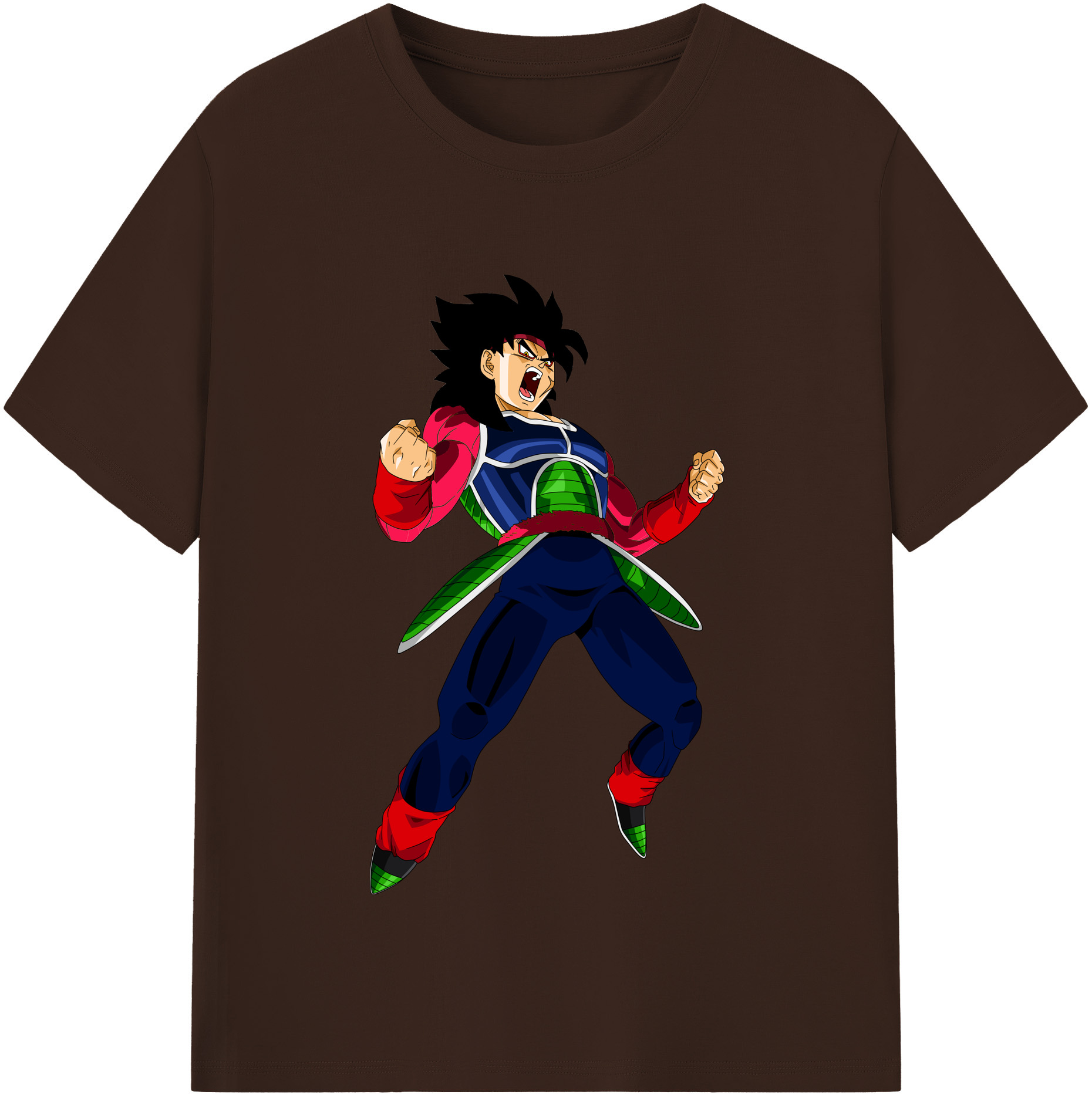 （画像用） ドラゴンボール バーダック DRAGON BALL Burdock 綿100％半袖Tシャツ（フロントプリント）