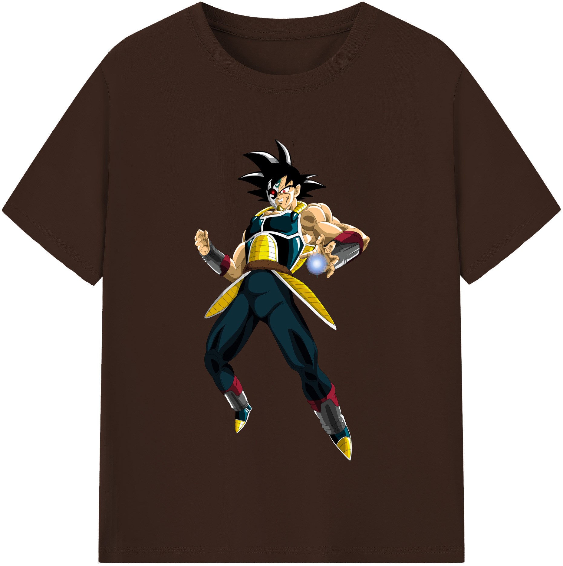 （画像用） ドラゴンボール バーダック DRAGON BALL Burdock 綿100％半袖Tシャツ（フロントプリント）