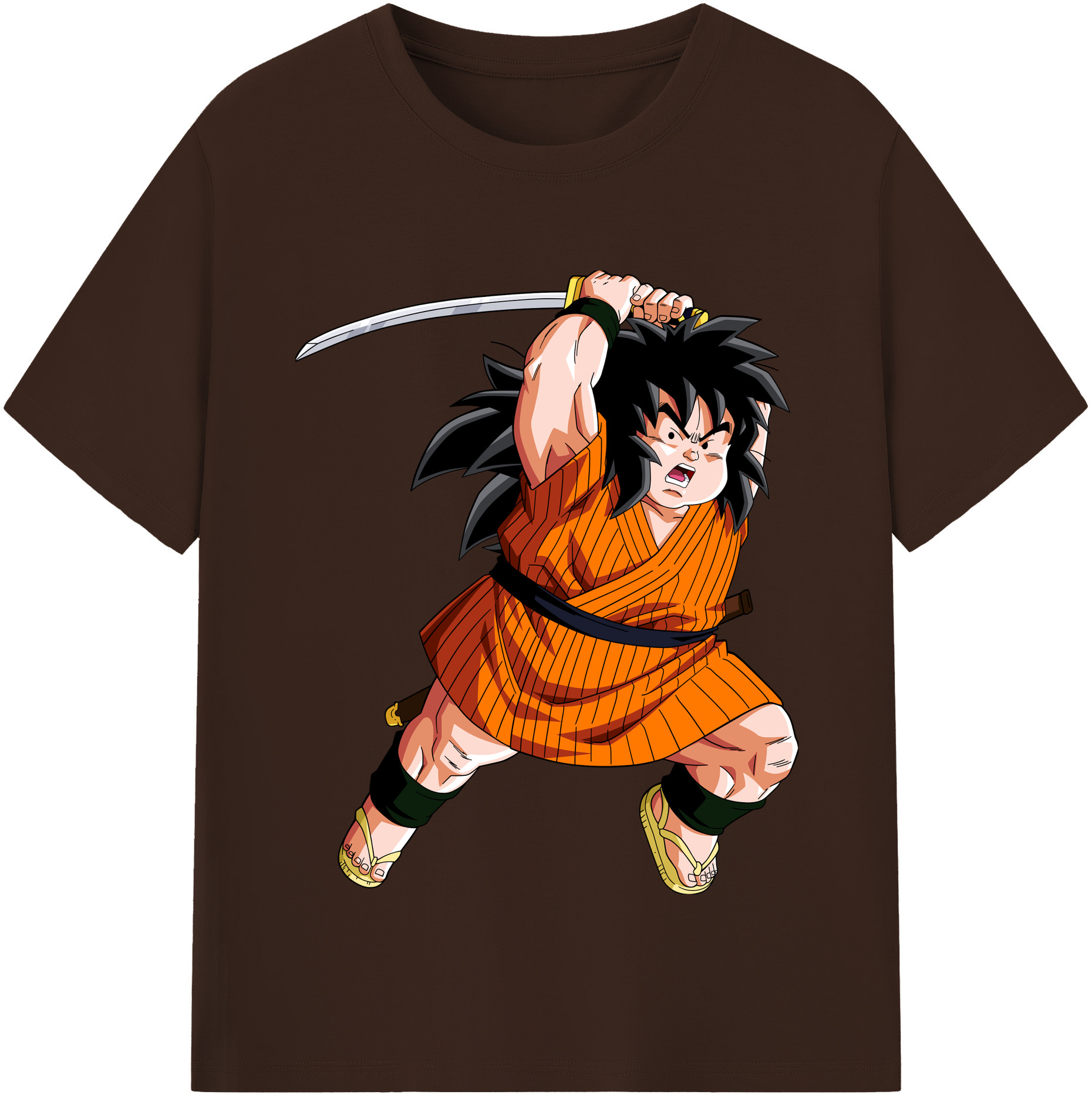 （画像用） ドラゴンボール やじろべえ DRAGON BALL Yajirobe 綿100％半袖Tシャツ（フロントプリント）