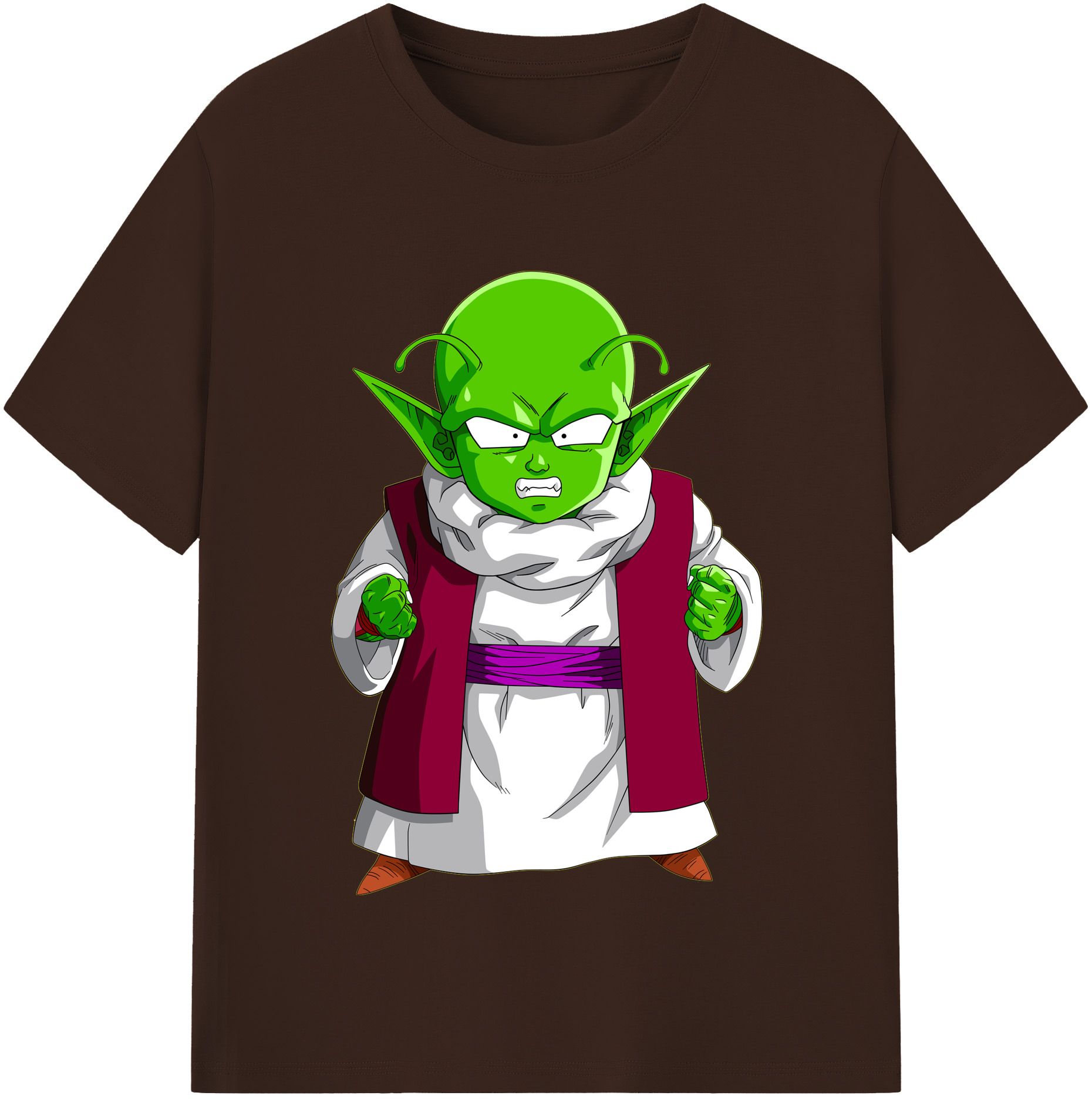 （画像用） ドラゴンボール ピッコロ DRAGON BALL Piccolo 綿100％半袖Tシャツ（フロントプリント）