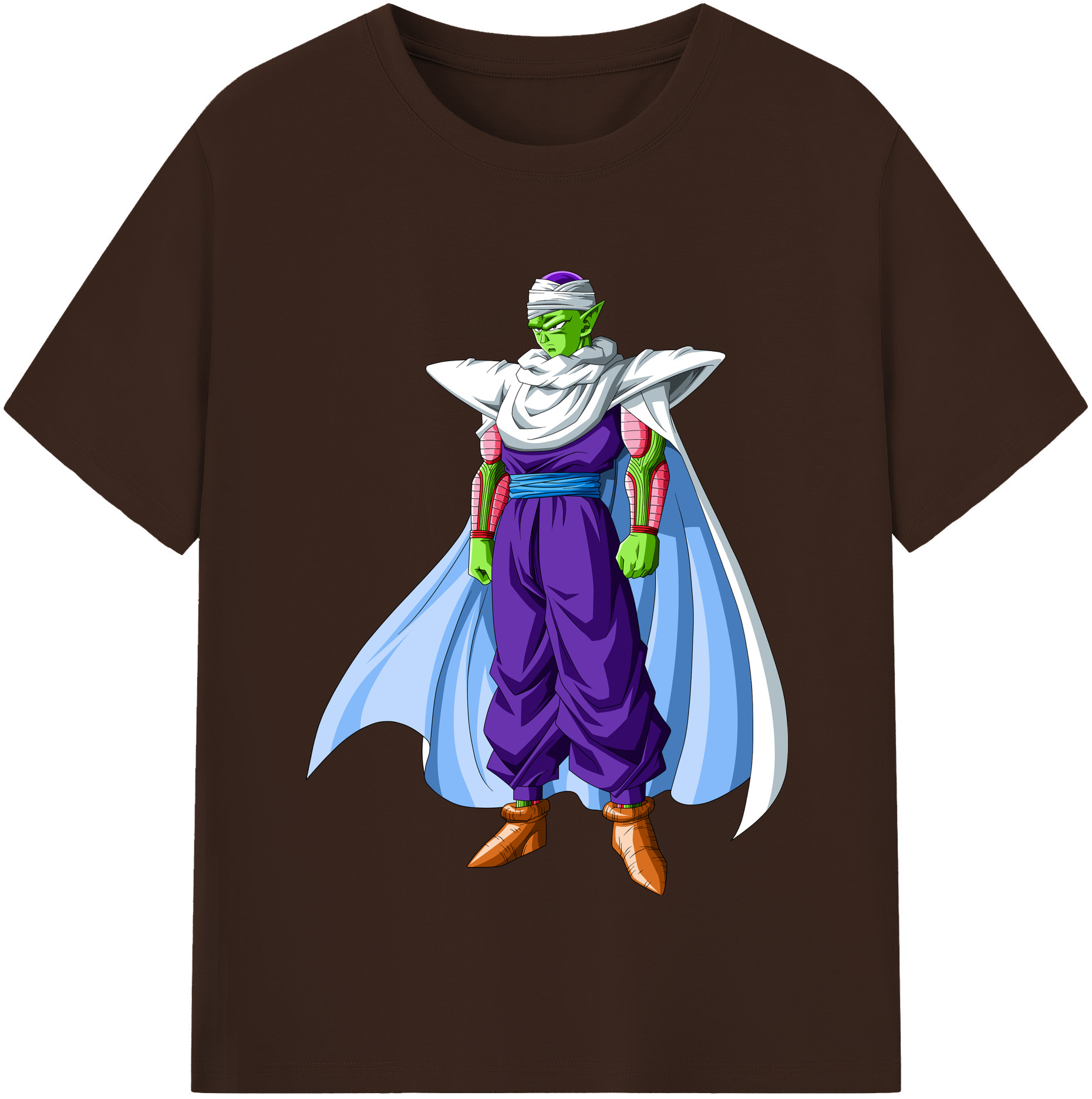 （画像用） ドラゴンボール ピッコロ DRAGON BALL Piccolo 綿100％半袖Tシャツ（フロントプリント）