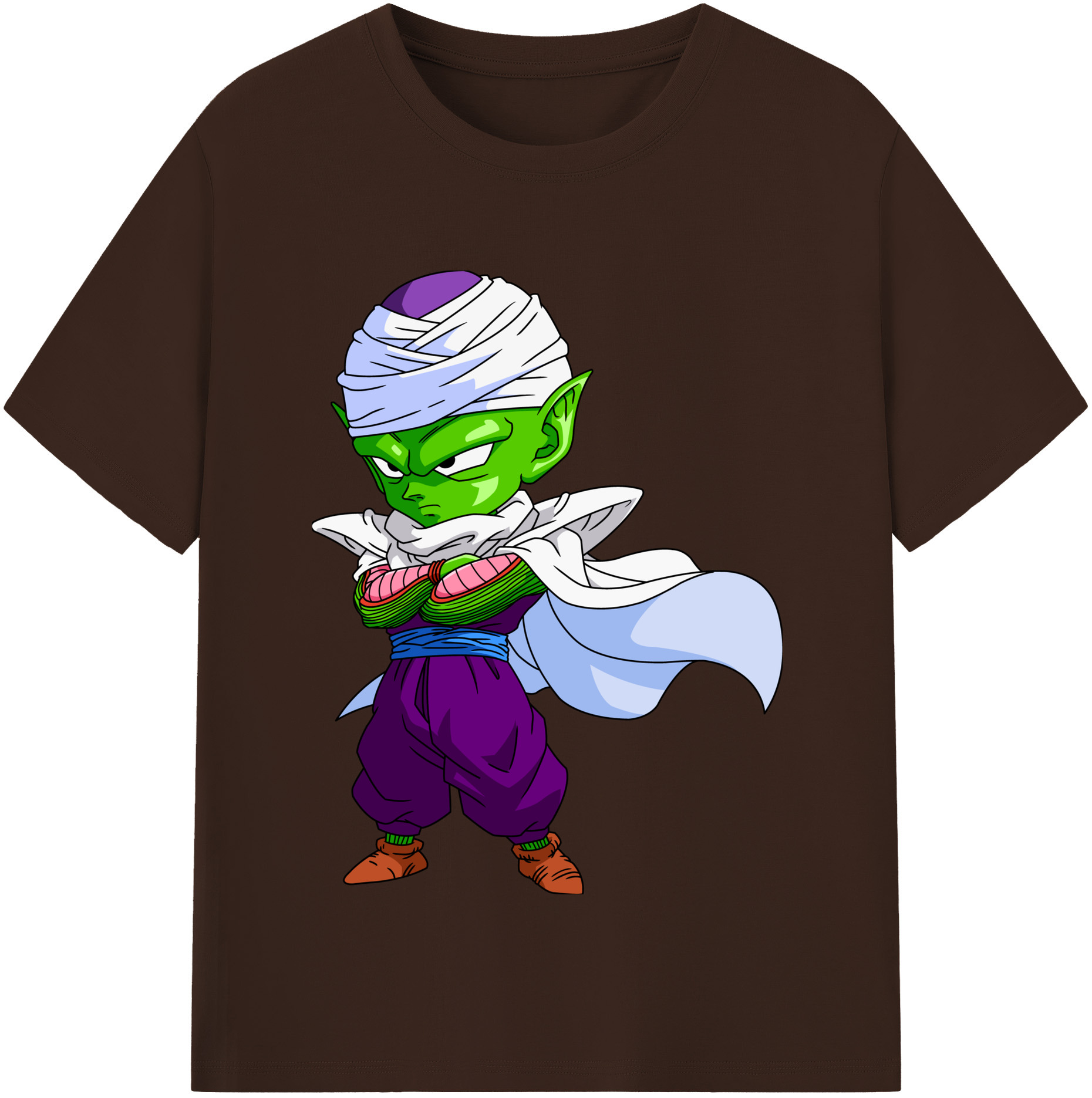 （画像用） ドラゴンボール ピッコロ DRAGON BALL Piccolo 綿100％半袖Tシャツ（フロントプリント）