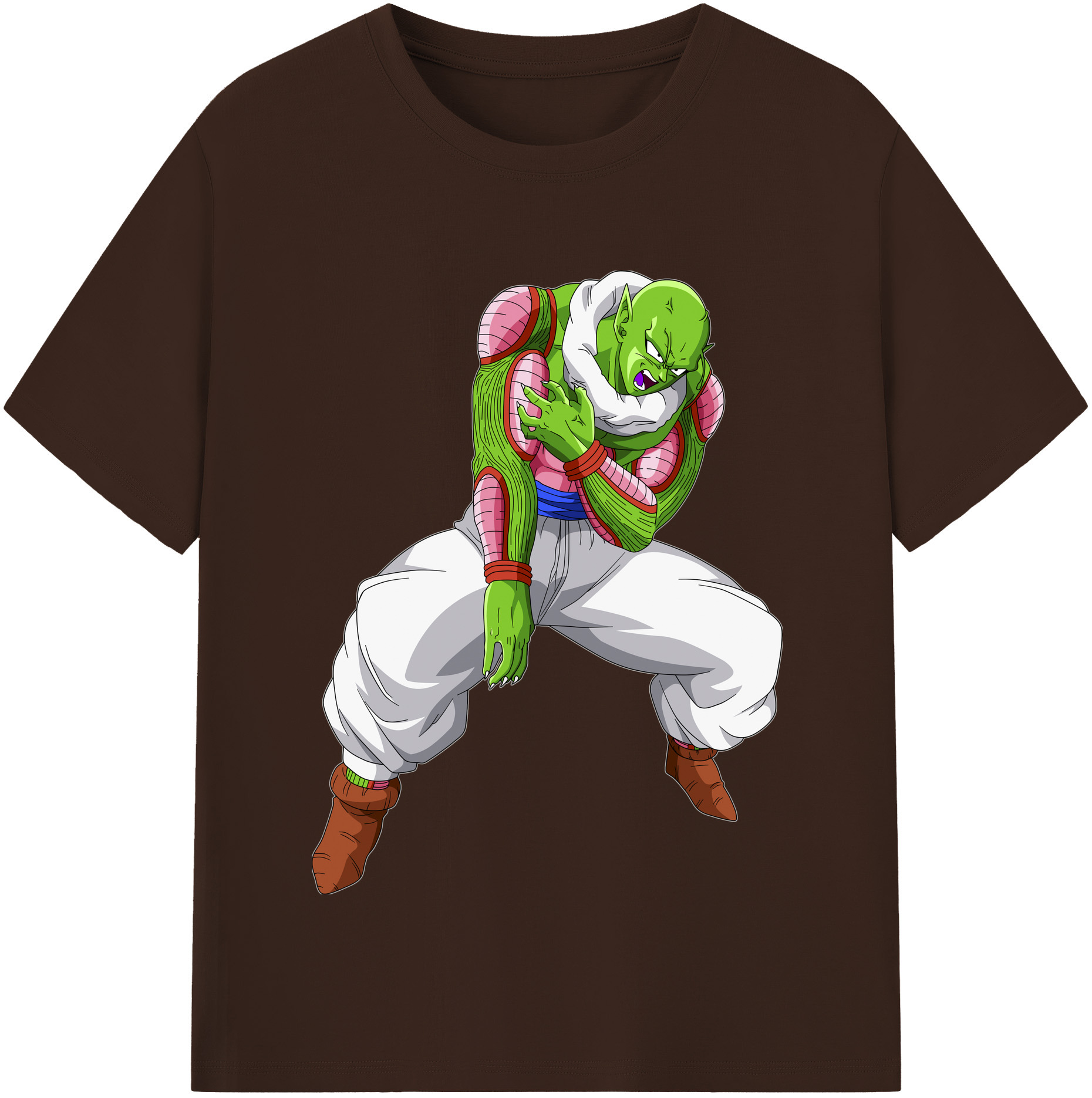 （画像用） ドラゴンボール ピッコロ DRAGON BALL Piccolo 綿100％半袖Tシャツ（フロントプリント）