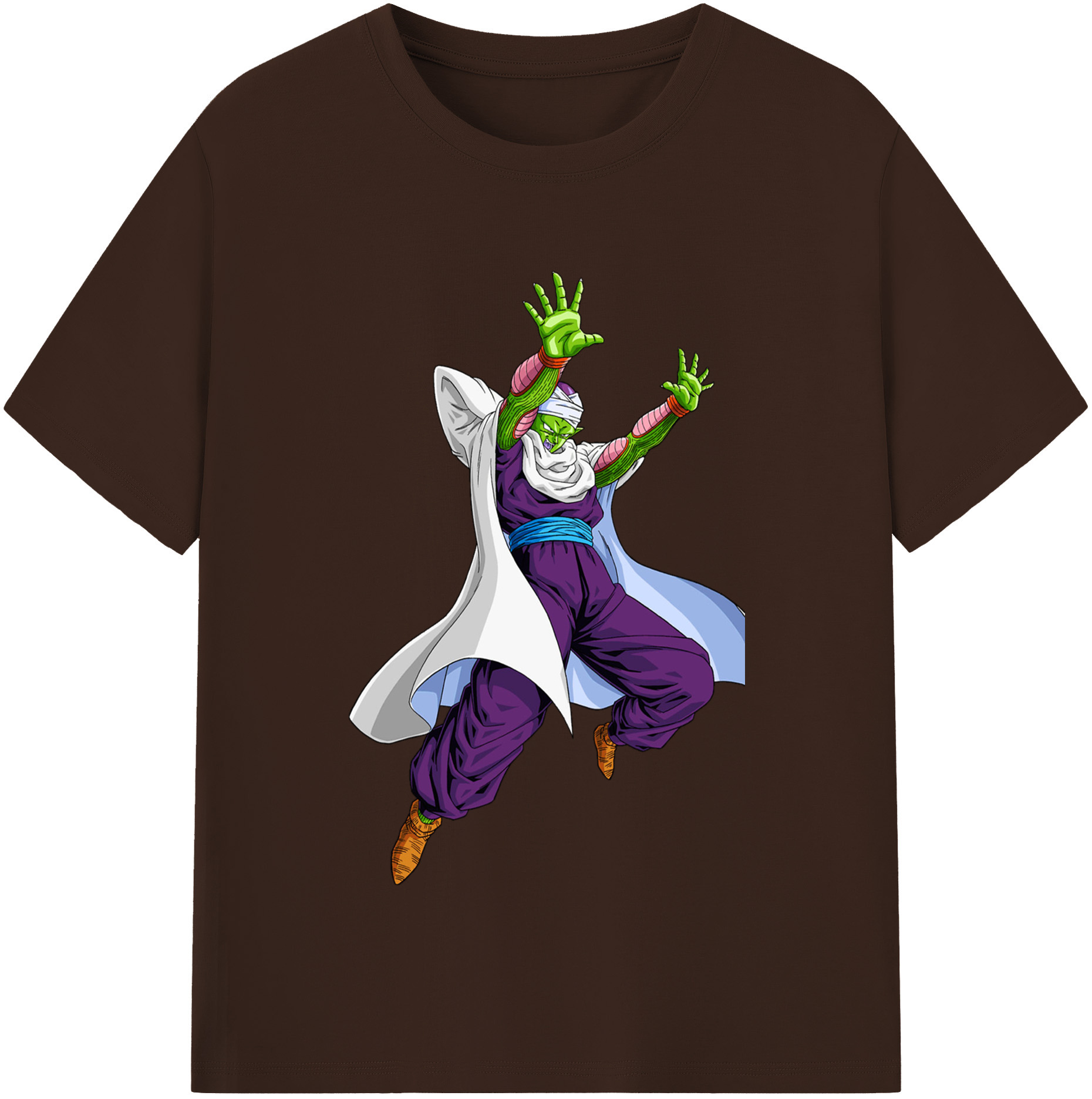 （画像用） ドラゴンボール ピッコロ DRAGON BALL Piccolo 綿100％半袖Tシャツ（フロントプリント）