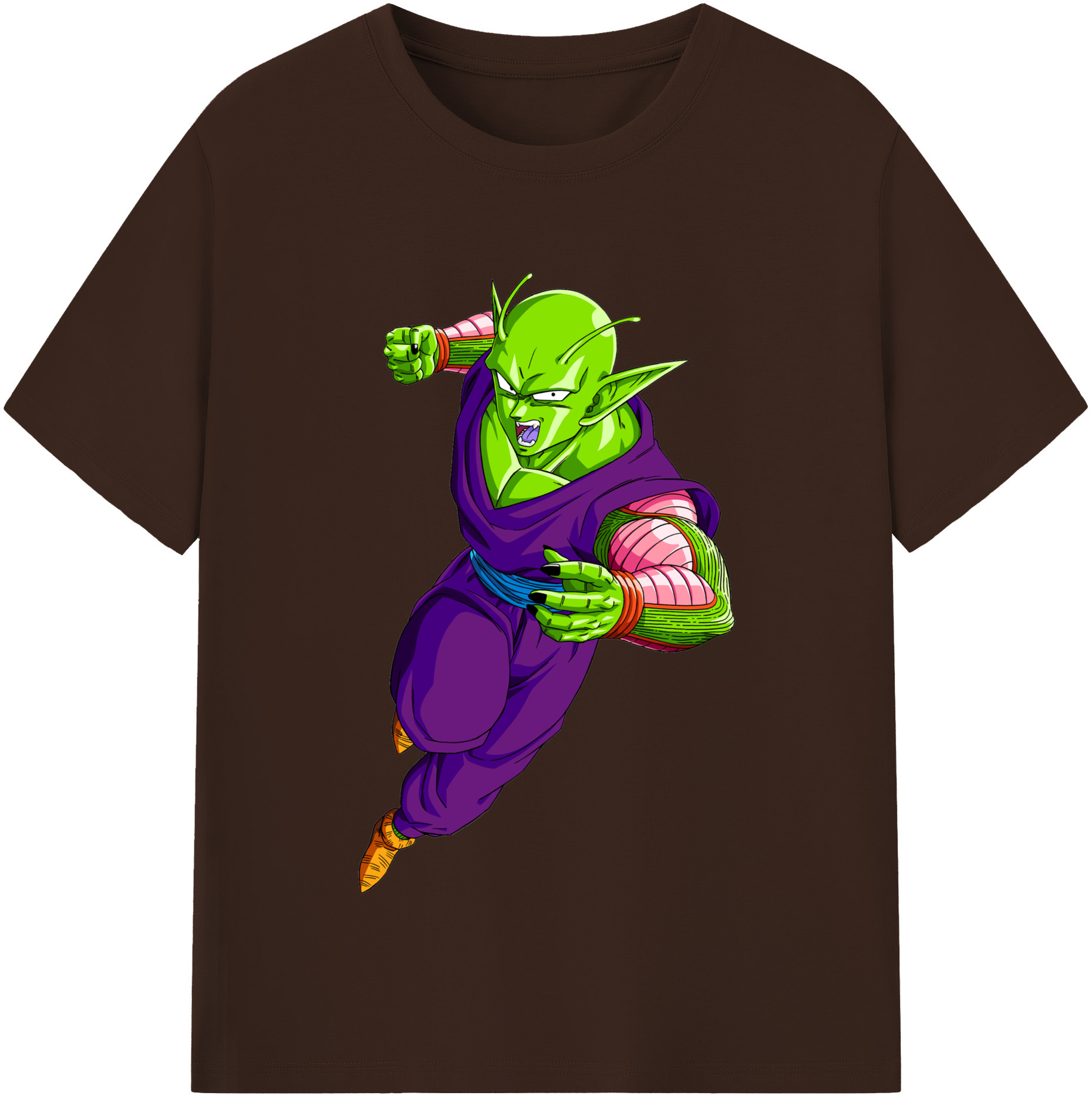 （画像用） ドラゴンボール ピッコロ DRAGON BALL Piccolo 綿100％半袖Tシャツ（フロントプリント）