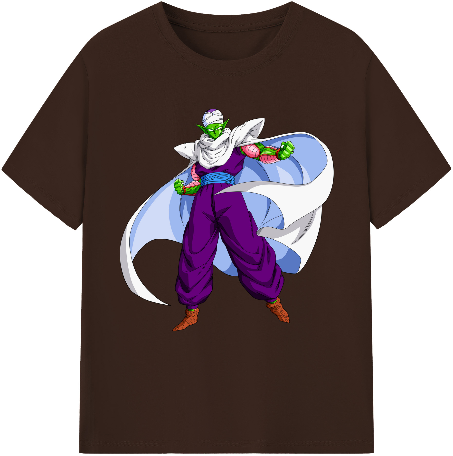 （画像用） ドラゴンボール ピッコロ DRAGON BALL Piccolo 綿100％半袖Tシャツ（フロントプリント）