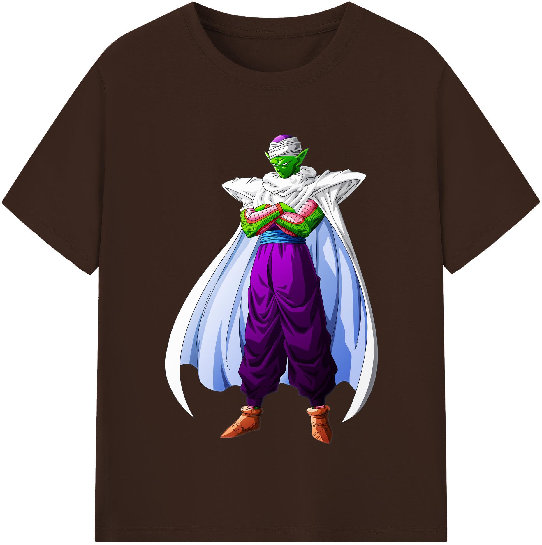 （画像用） ドラゴンボール ピッコロ DRAGON BALL Piccolo 綿100％半袖Tシャツ（フロントプリント）