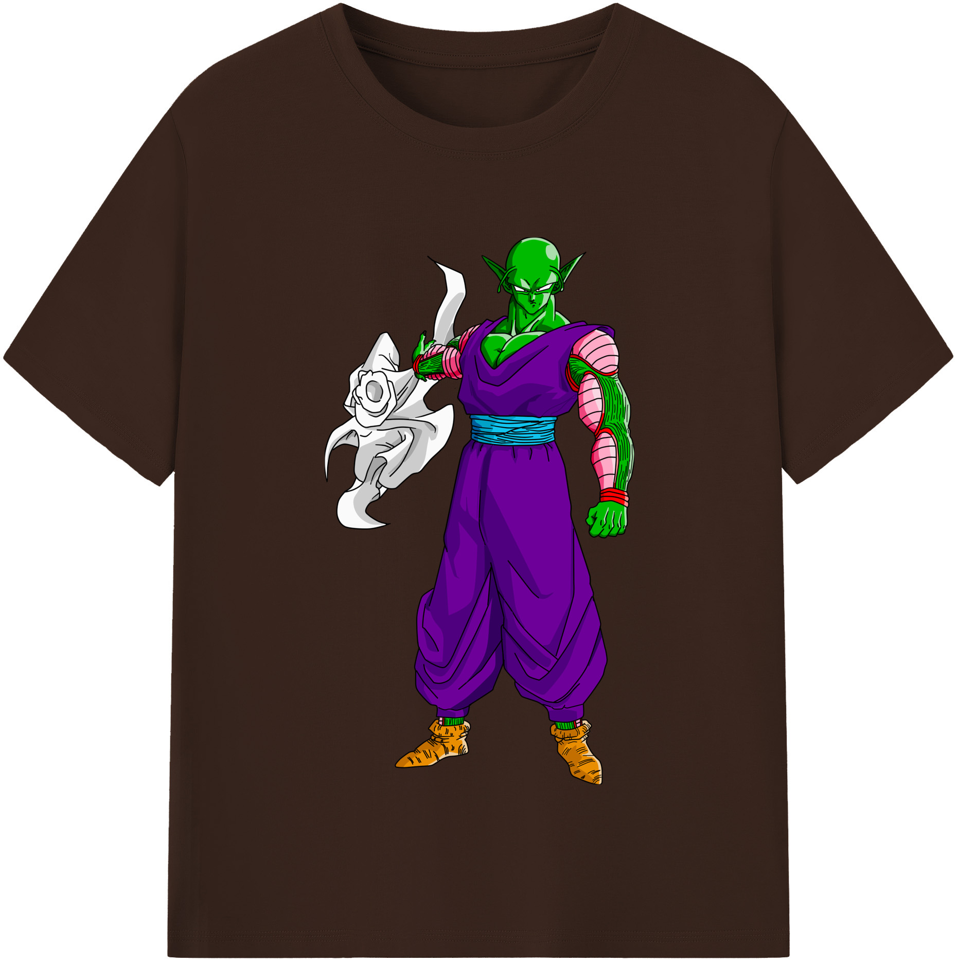 （画像用） ドラゴンボール ピッコロ DRAGON BALL Piccolo 綿100％半袖Tシャツ（フロントプリント）