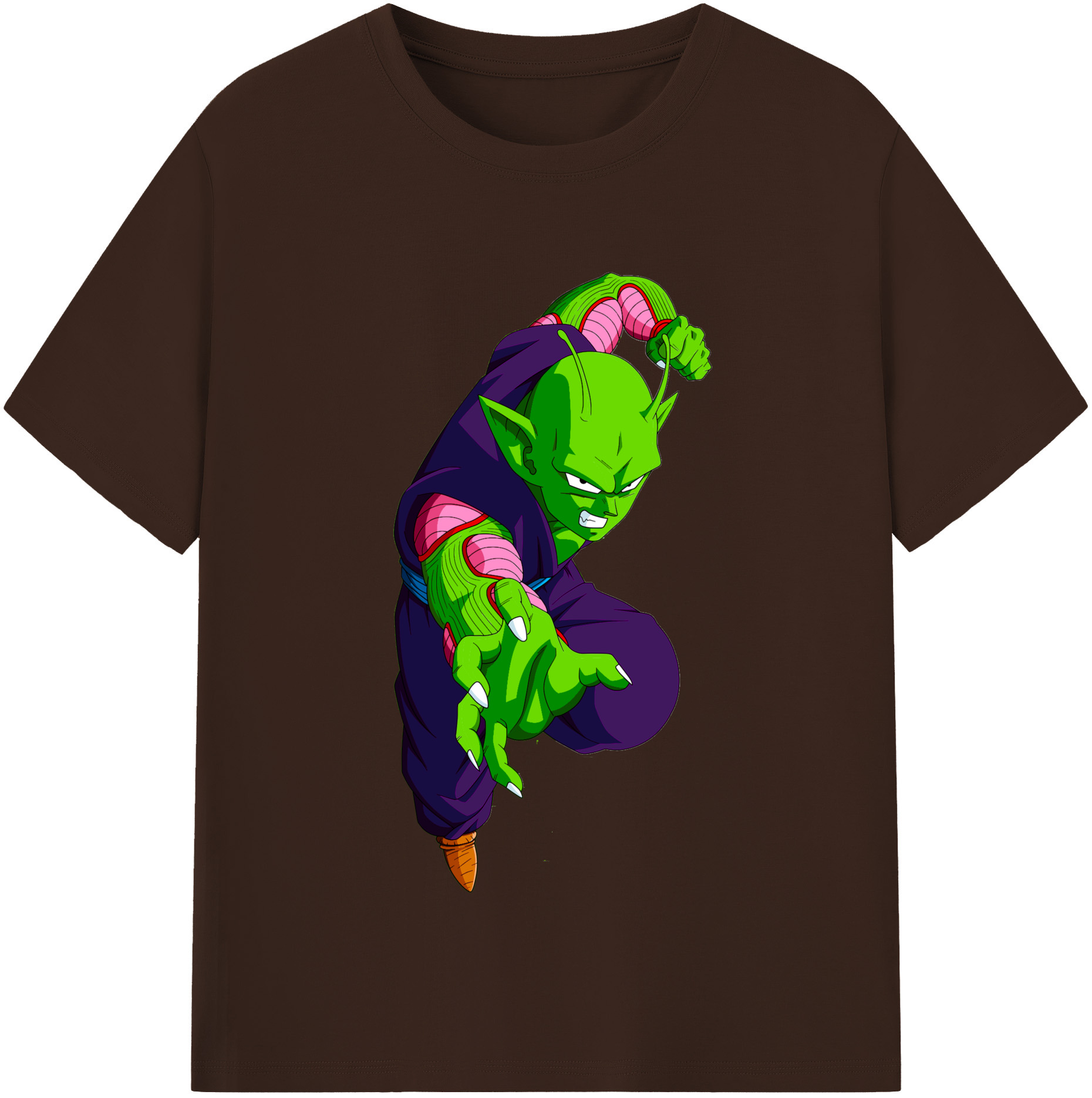 （画像用） ドラゴンボール ピッコロ DRAGON BALL Piccolo 綿100％半袖Tシャツ（フロントプリント）