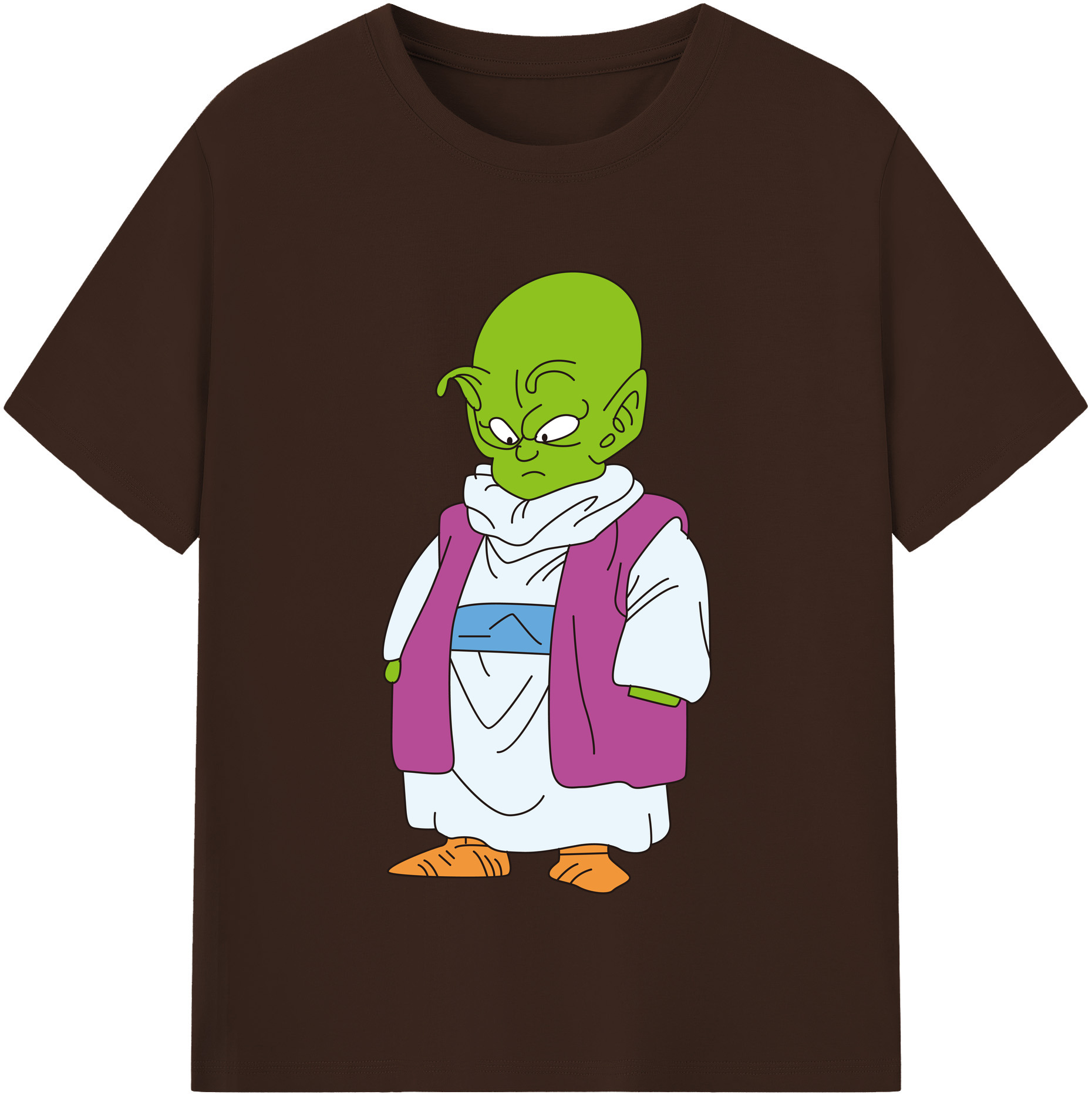 （画像用） ドラゴンボール ピッコロ DRAGON BALL Piccolo 綿100％半袖Tシャツ（フロントプリント）