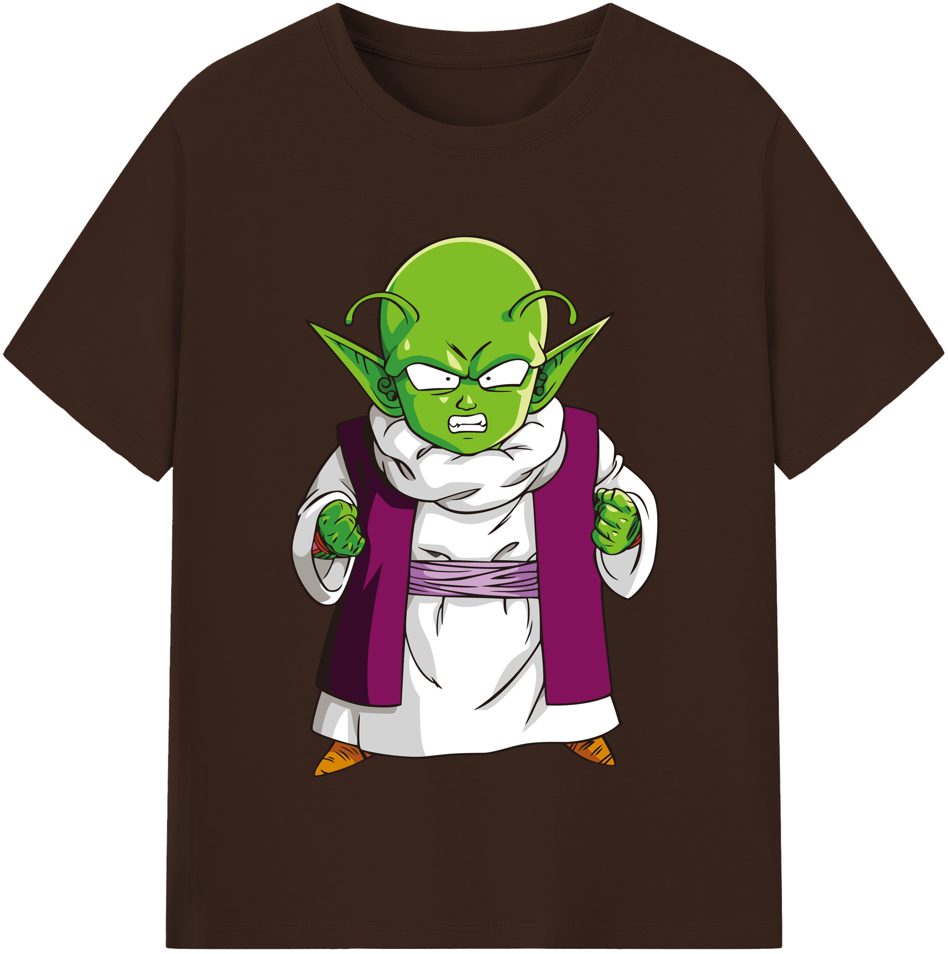 （画像用） ドラゴンボール ピッコロ DRAGON BALL Piccolo 綿100％半袖Tシャツ（フロントプリント）
