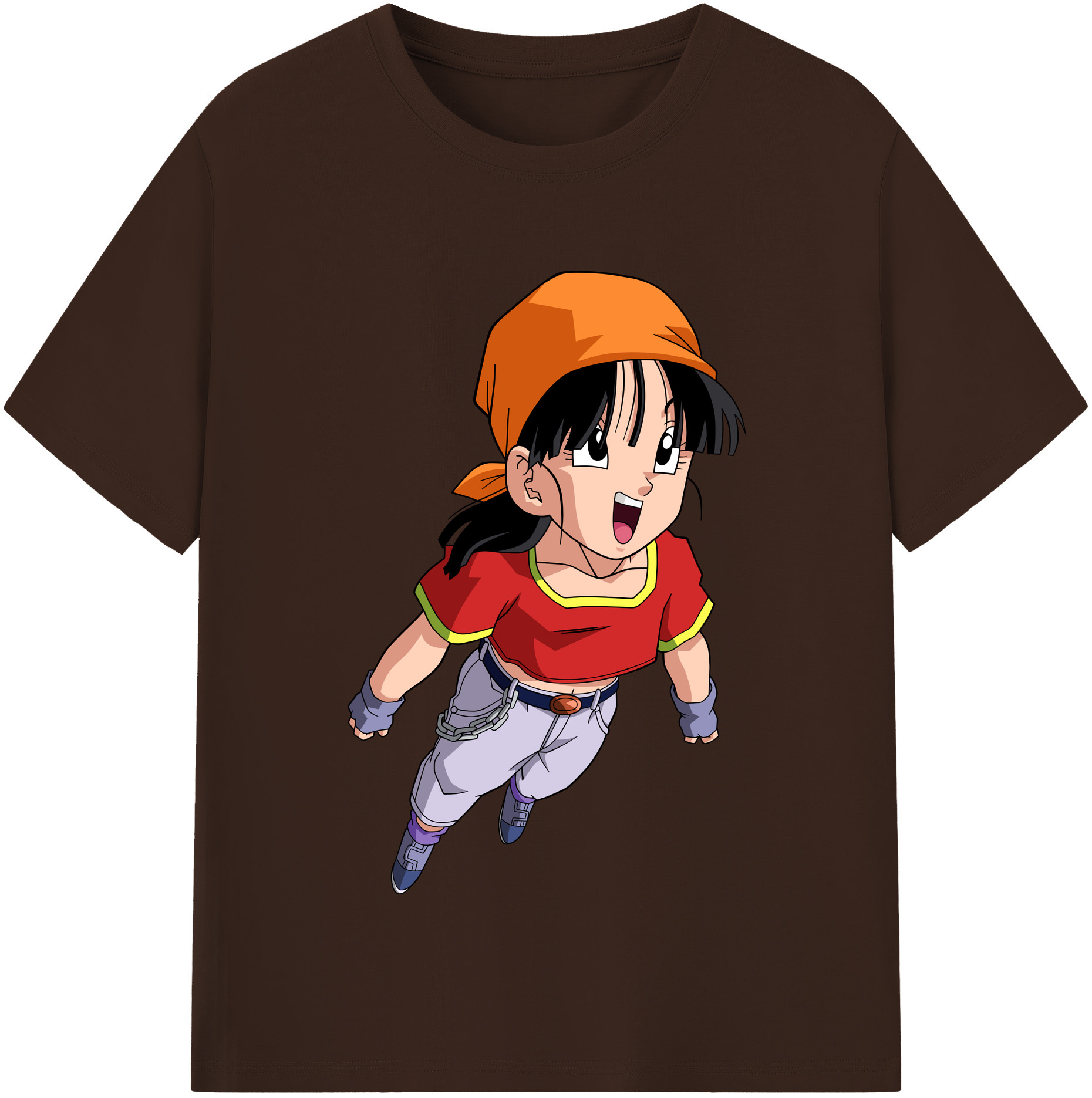 （画像用） ドラゴンボール パン DRAGON BALL Pan 綿100％半袖Tシャツ（フロントプリント）