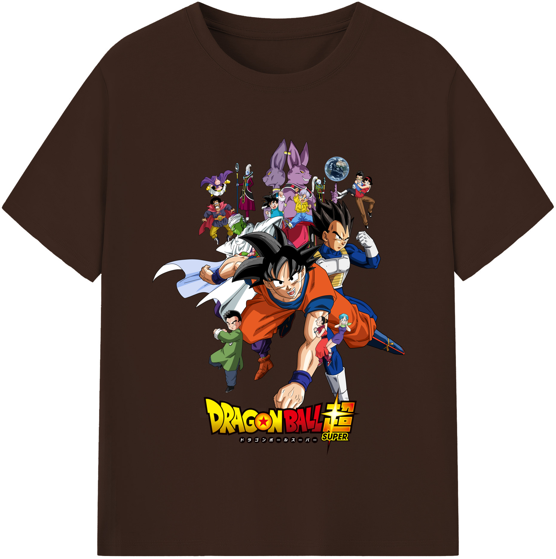 （画像用） ドラゴンボール DRAGON BALL 綿100％半袖Tシャツ（フロントプリント）