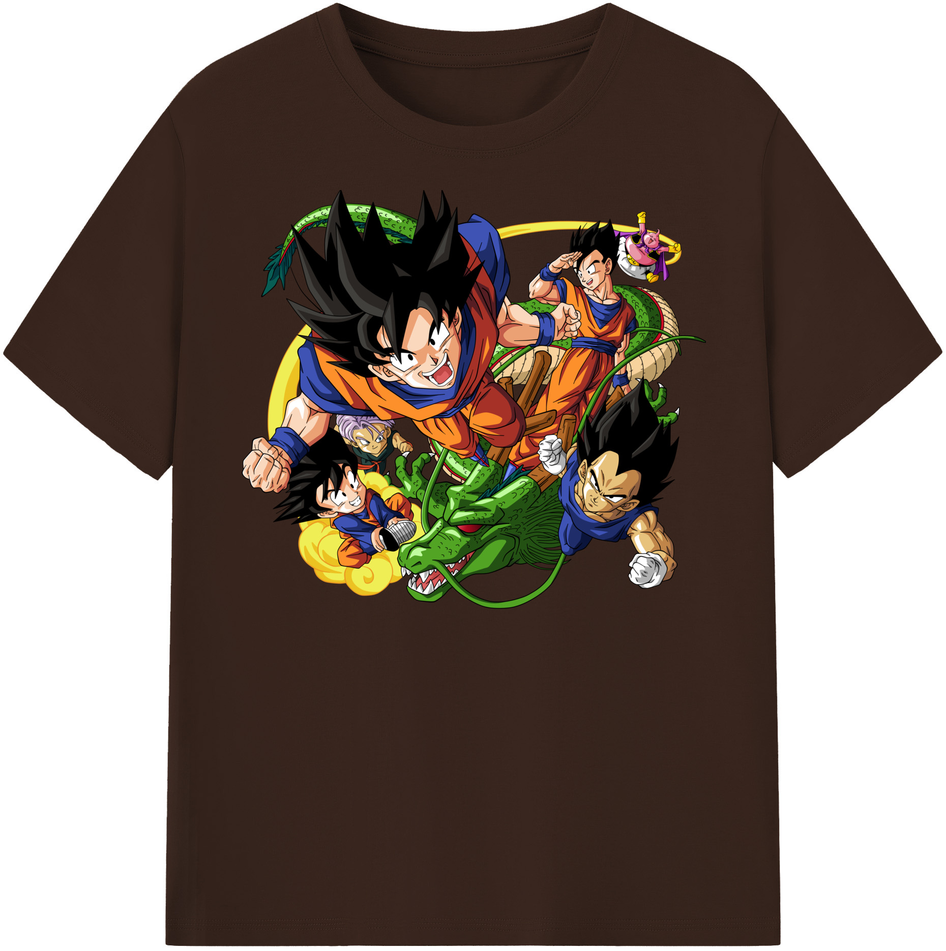 （画像用） ドラゴンボール DRAGON BALL 綿100％半袖Tシャツ（フロントプリント）