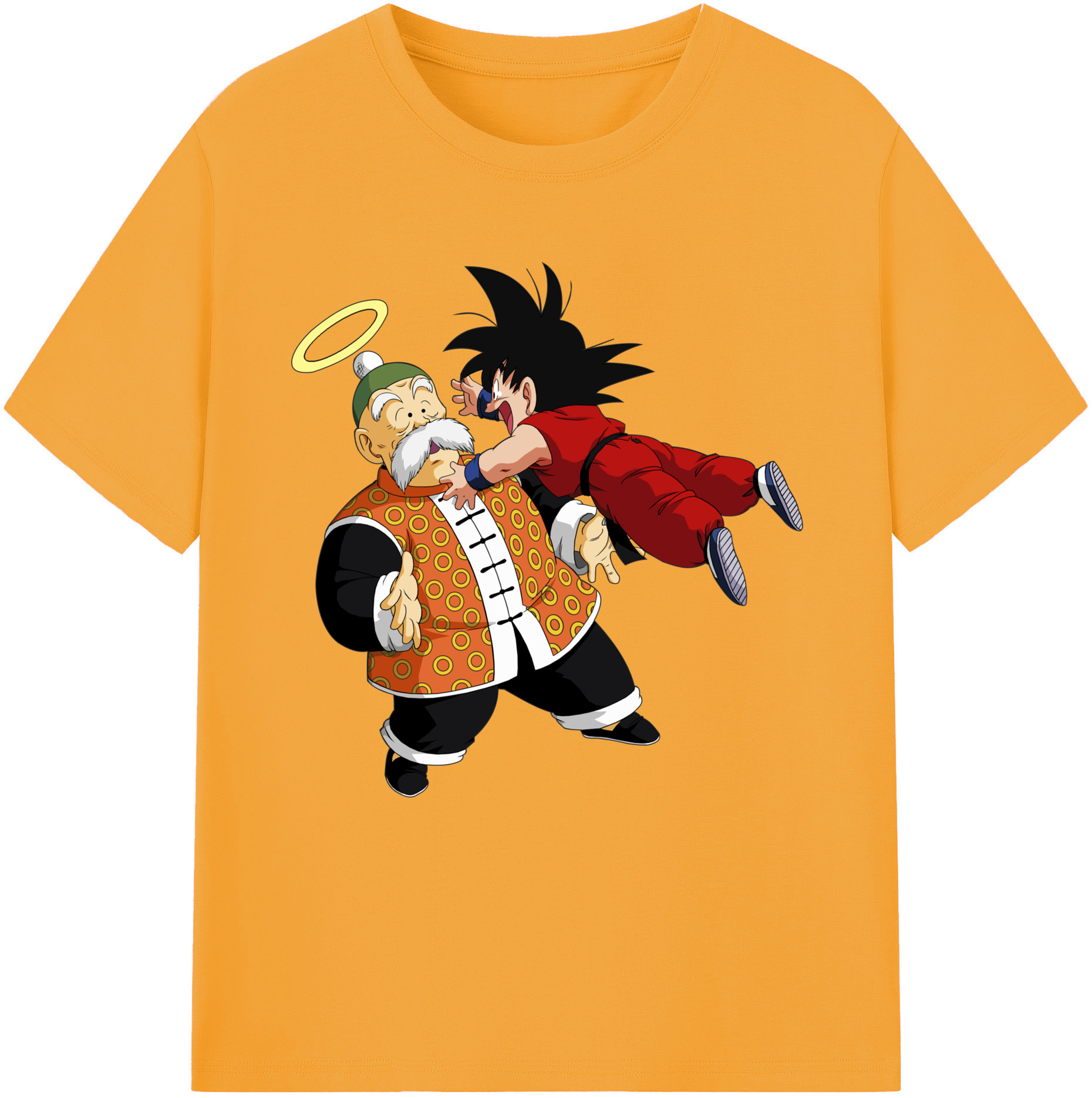 （画像用） ドラゴンボール 孫悟空（そん ごくう）Son Goku カカロット DRAGON BALL Kakarotto 綿100％半袖Tシャツ（フロントプリント）