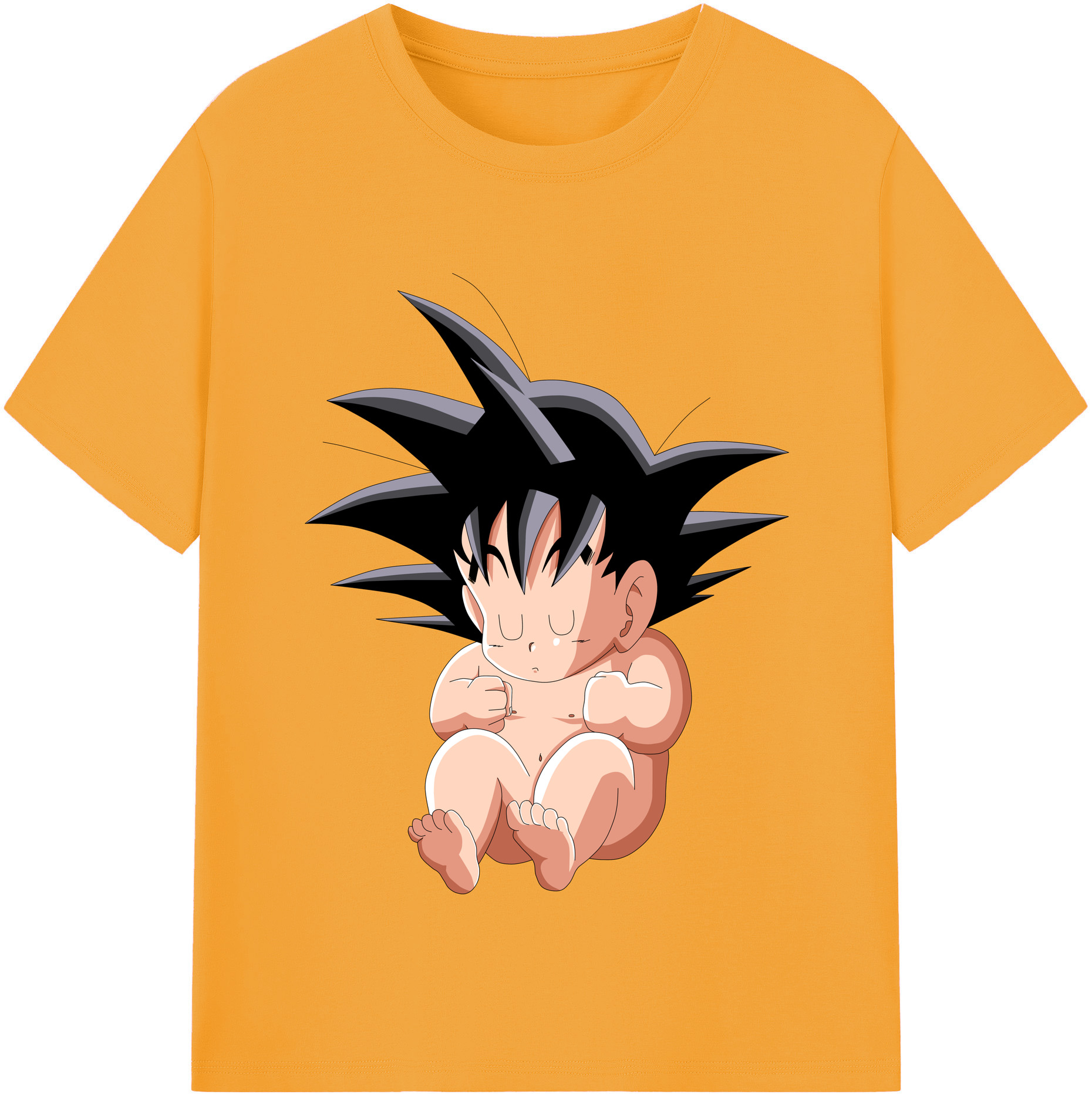 （画像用） ドラゴンボール 孫悟空（そん ごくう）Son Goku カカロット DRAGON BALL Kakarotto 綿100％半袖Tシャツ（フロントプリント）