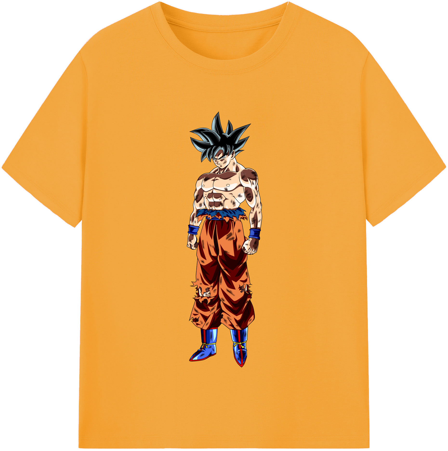 （画像用） ドラゴンボール 孫悟空（そん ごくう）Son Goku カカロット DRAGON BALL Kakarotto 綿100％半袖Tシャツ（フロントプリント）