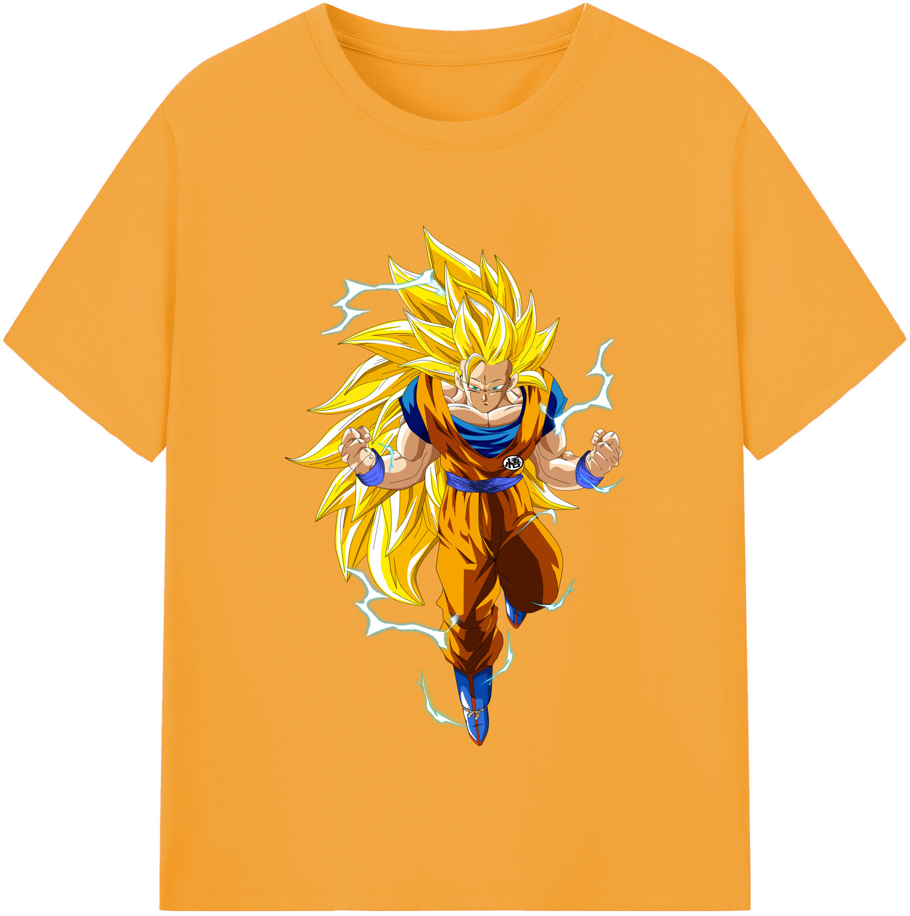 （画像用） ドラゴンボール 孫悟空（そん ごくう）Son Goku カカロット DRAGON BALL Kakarotto 綿100％半袖Tシャツ（フロントプリント）
