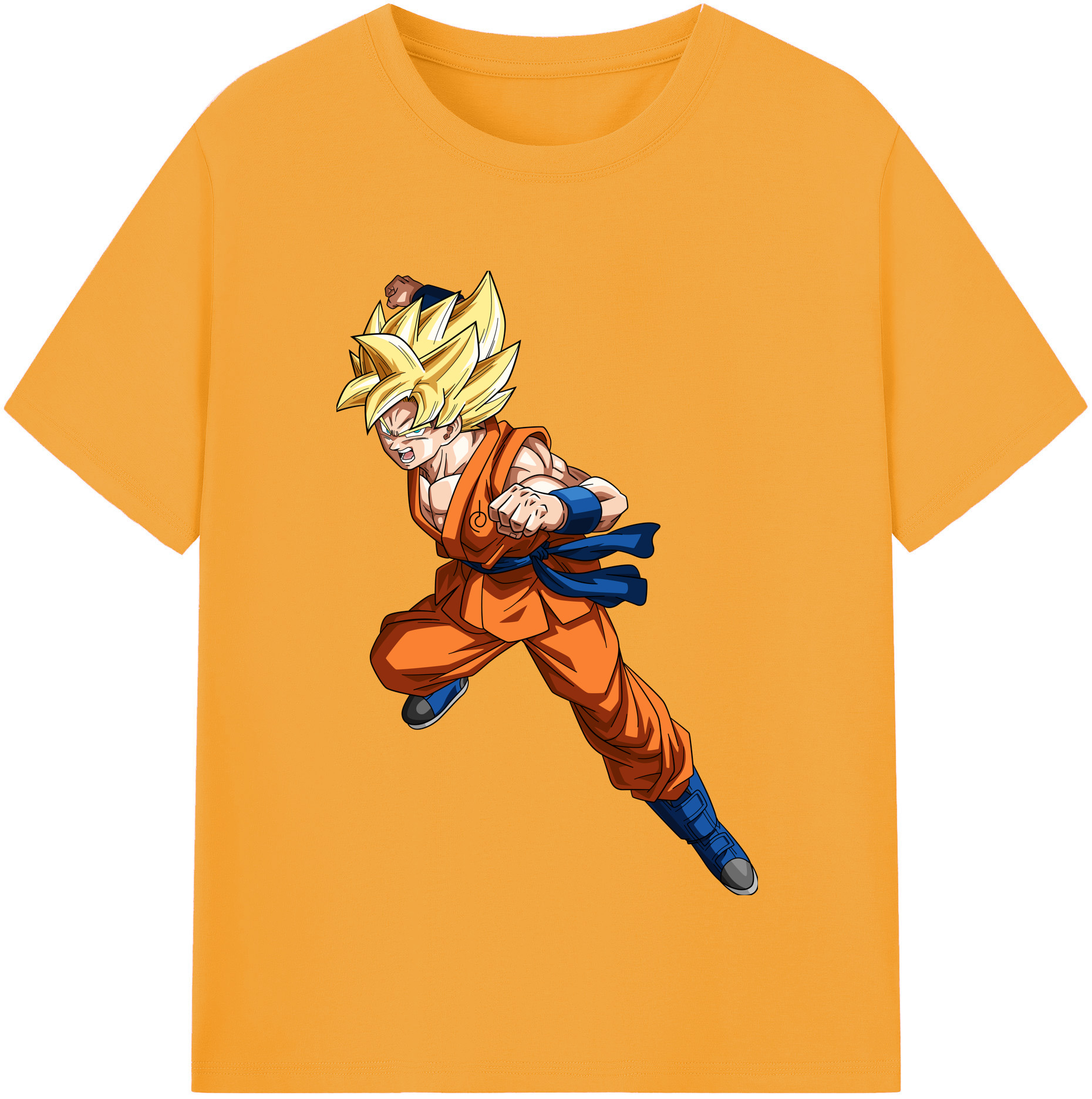（画像用） ドラゴンボール 孫悟空（そん ごくう）Son Goku カカロット DRAGON BALL Kakarotto 綿100％半袖Tシャツ（フロントプリント）