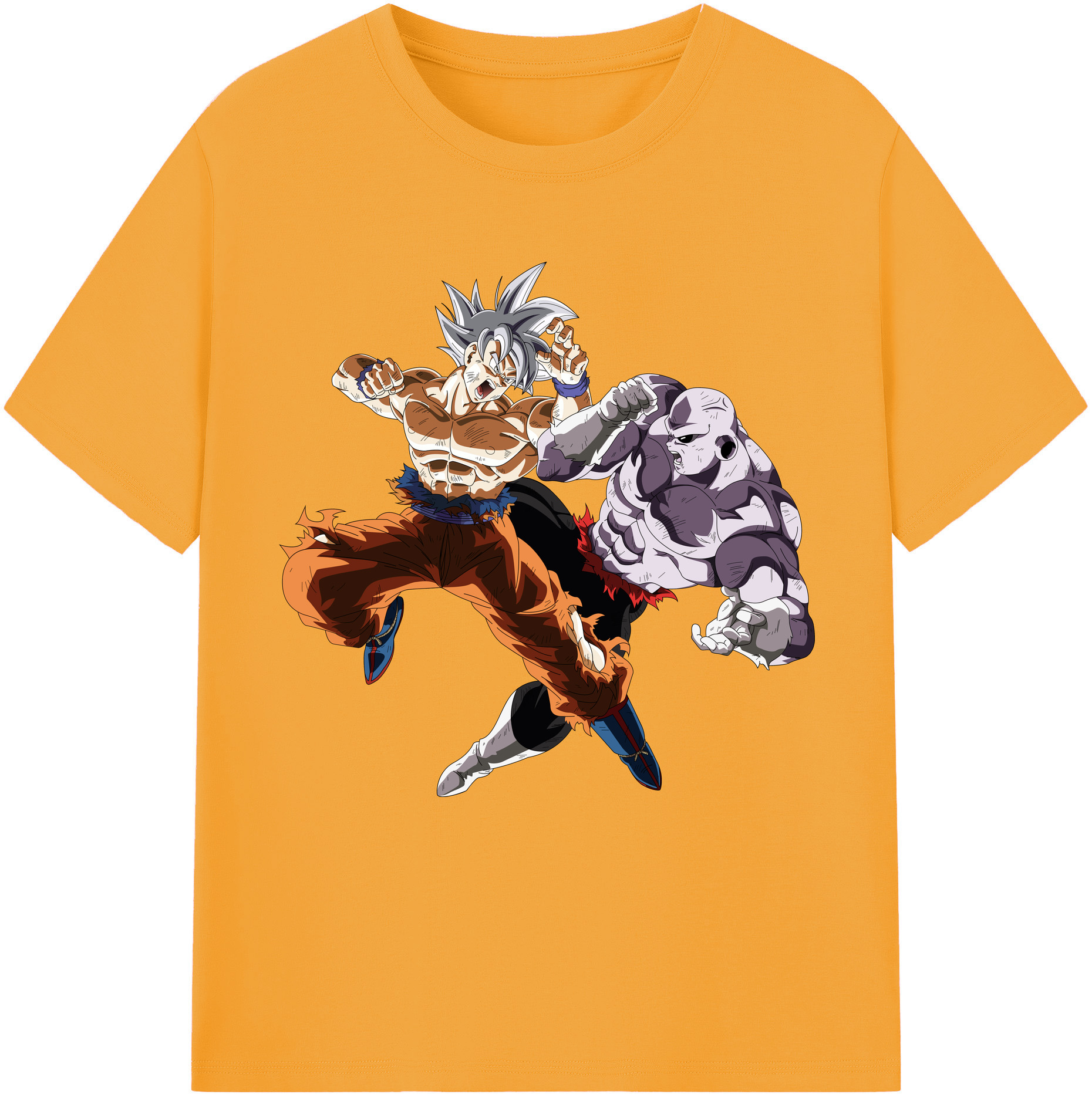 （画像用） ドラゴンボール 孫悟空（そん ごくう）Son Goku カカロット DRAGON BALL Kakarotto 綿100％半袖Tシャツ（フロントプリント）