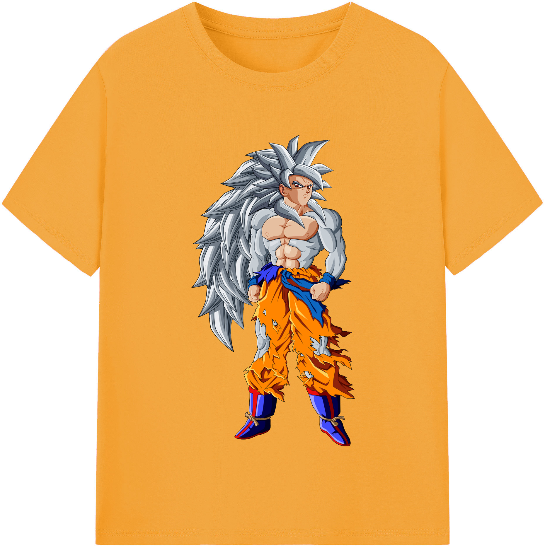 （画像用） ドラゴンボール 孫悟空（そん ごくう）Son Goku カカロット DRAGON BALL Kakarotto 綿100％半袖Tシャツ（フロントプリント）