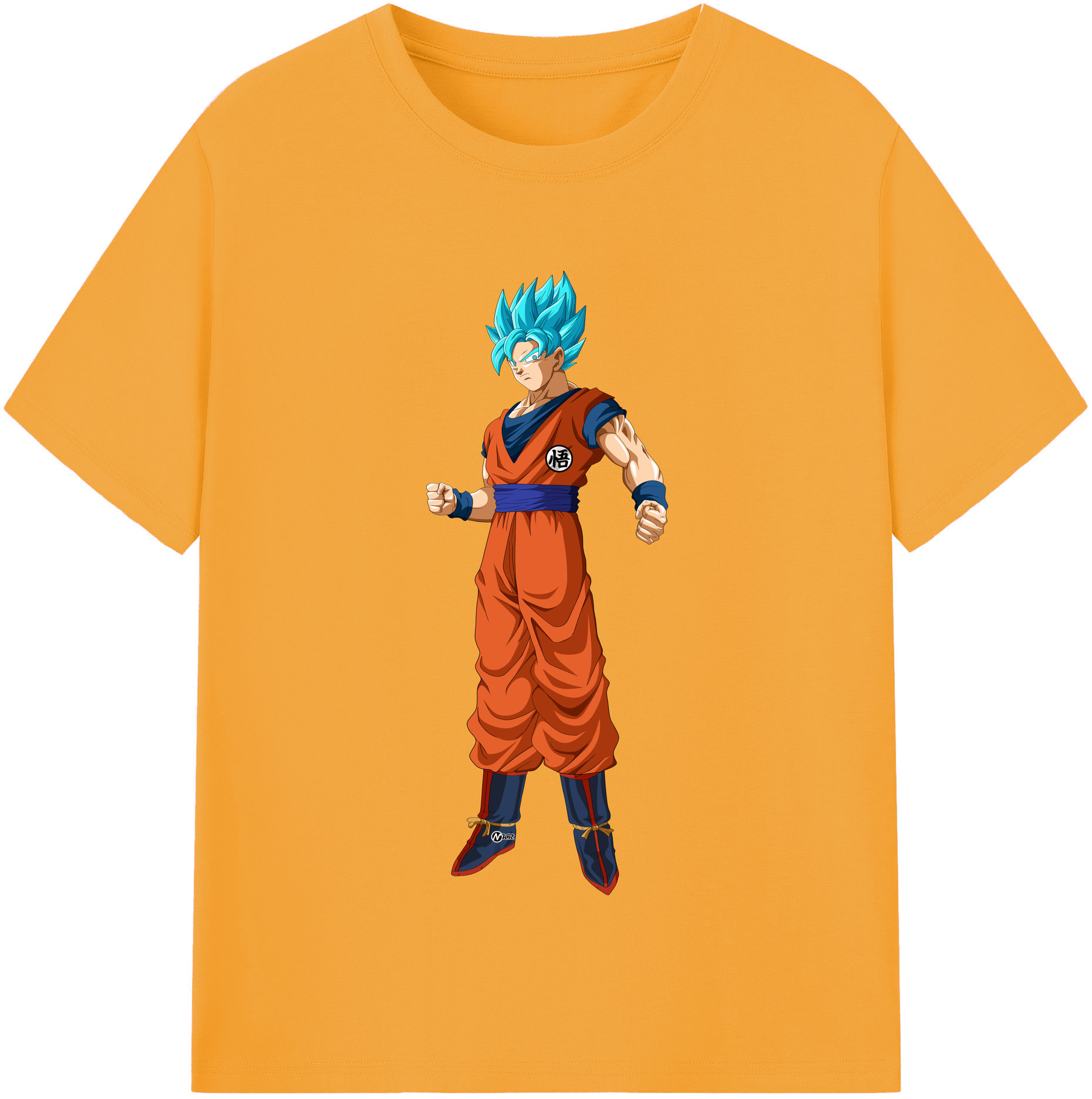 （画像用） ドラゴンボール 孫悟空（そん ごくう）Son Goku カカロット DRAGON BALL Kakarotto 綿100％半袖Tシャツ（フロントプリント）