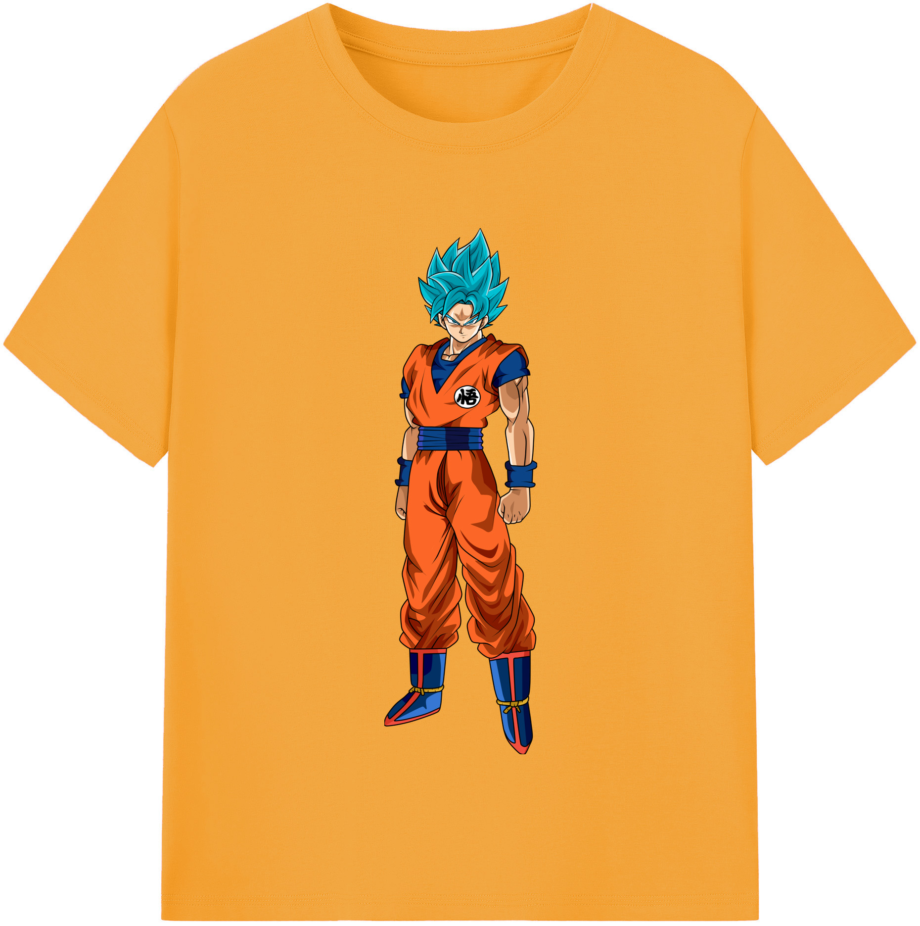 （画像用） ドラゴンボール 孫悟空（そん ごくう）Son Goku カカロット DRAGON BALL Kakarotto 綿100％半袖Tシャツ（フロントプリント）