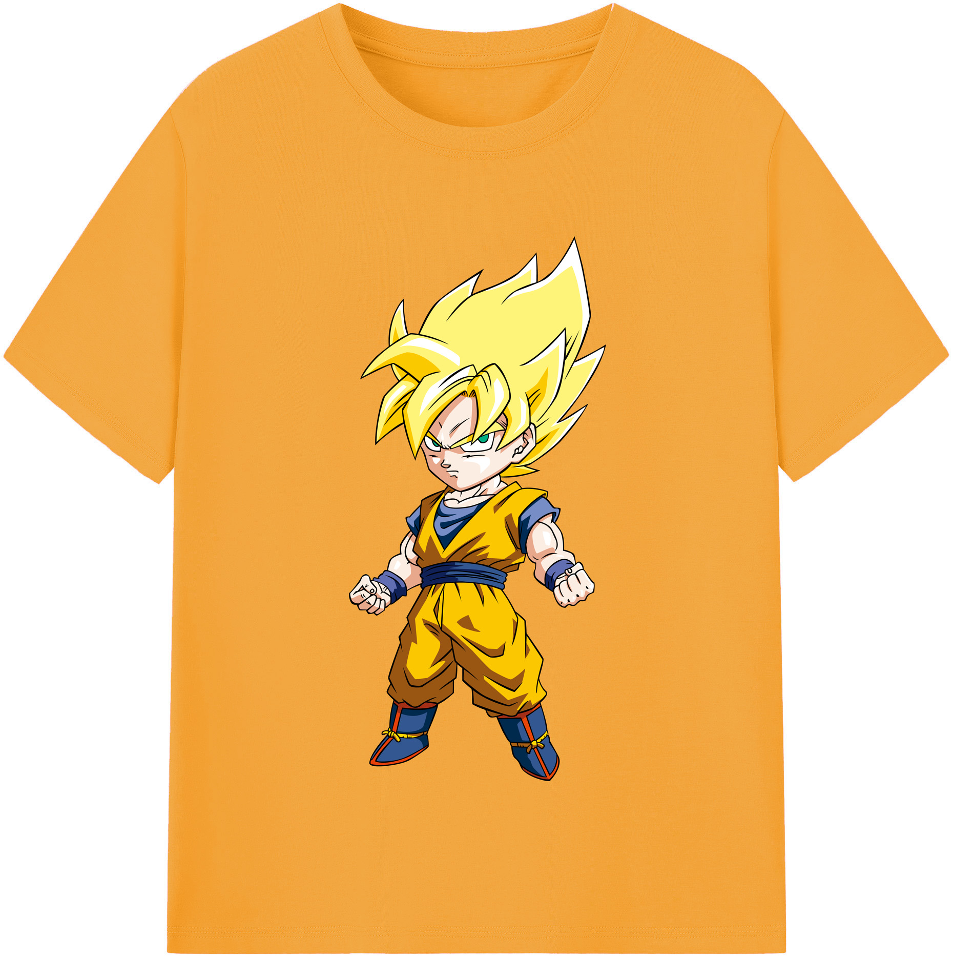（画像用） ドラゴンボール 孫悟空（そん ごくう）Son Goku カカロット DRAGON BALL Kakarotto 綿100％半袖Tシャツ（フロントプリント）