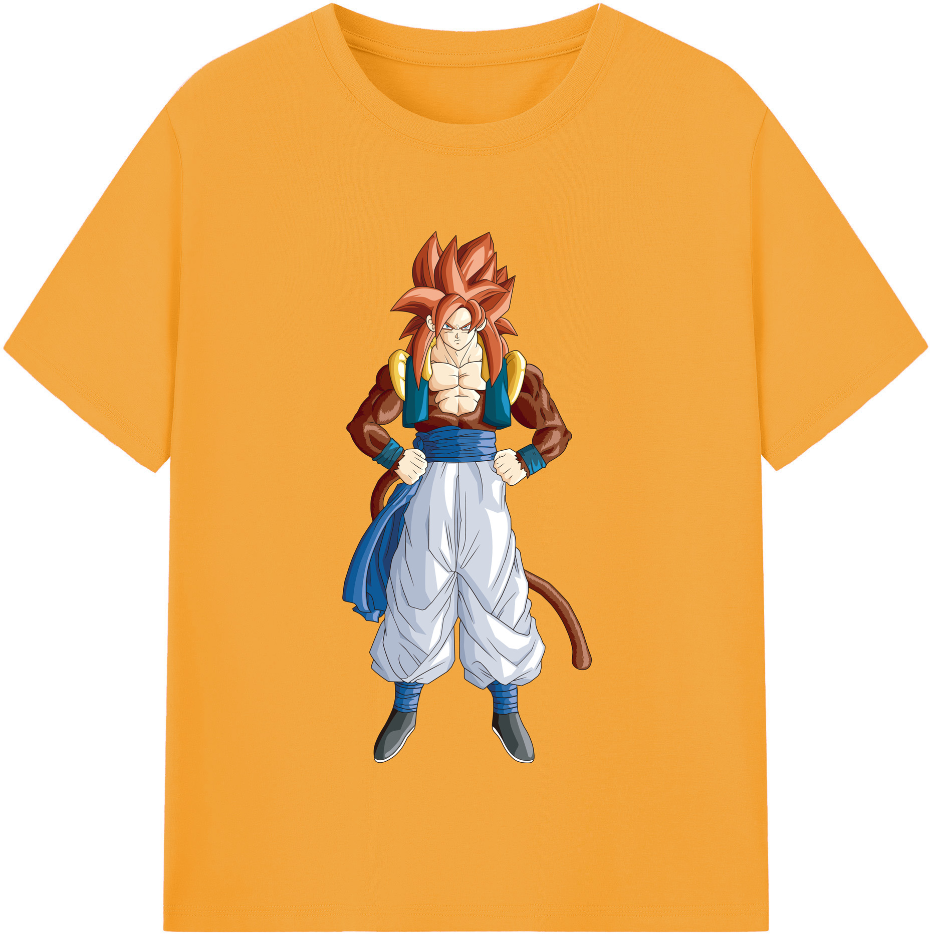 （画像用） ドラゴンボール 孫悟空（そん ごくう）Son Goku カカロット DRAGON BALL Kakarotto 綿100％半袖Tシャツ（フロントプリント）